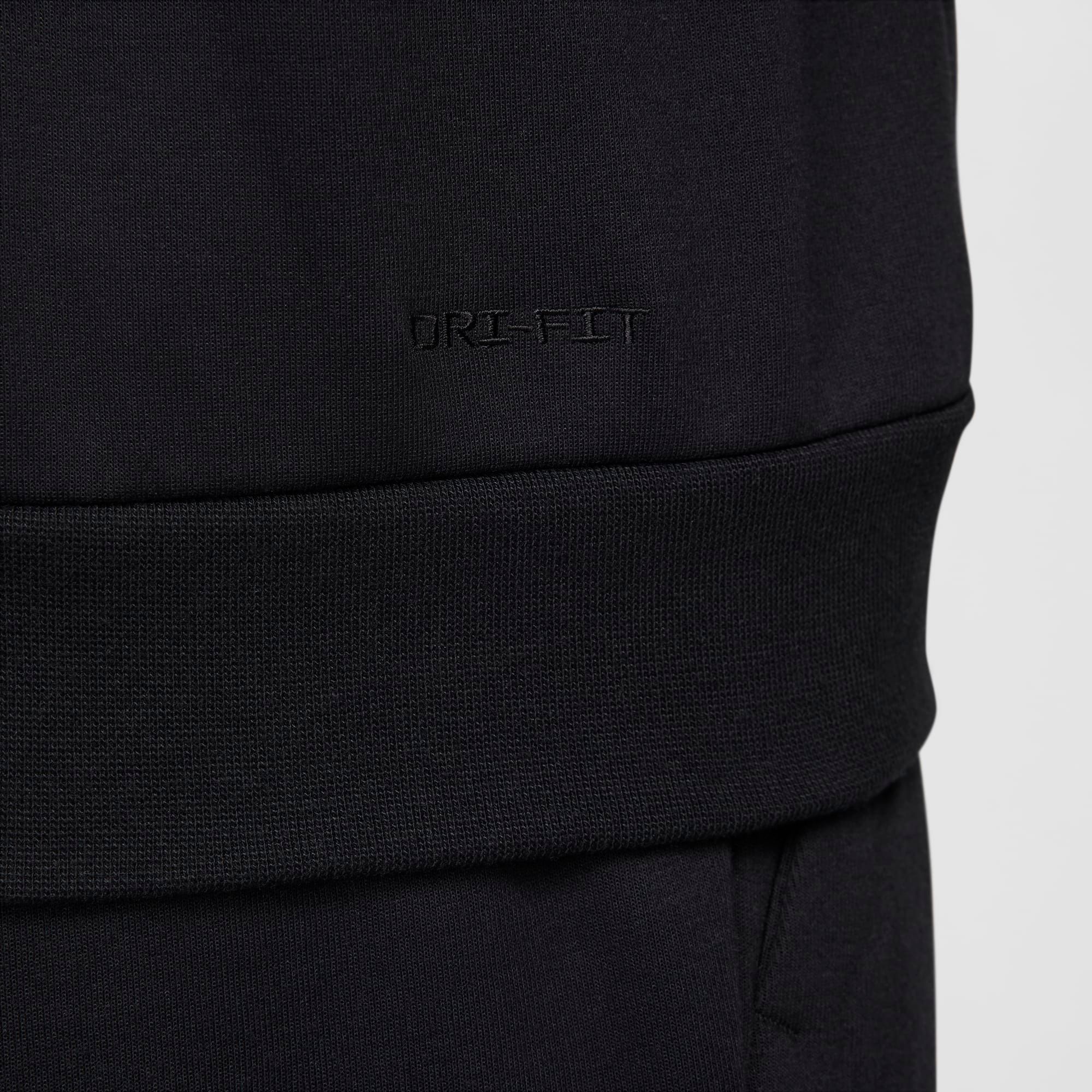  Nike Primary Dri-FIT UV Pullover Versatile Hoodie - Black 