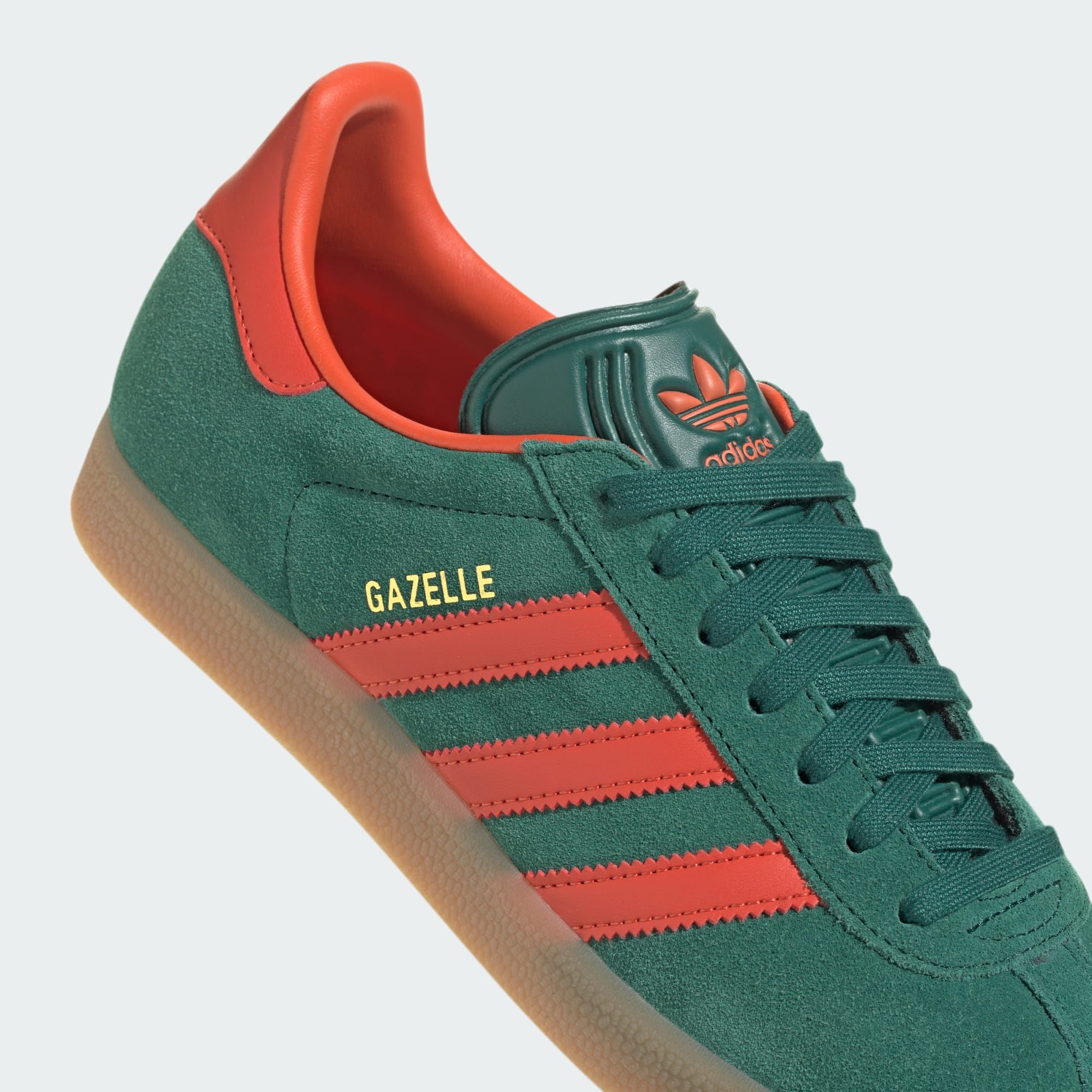  adidas Gazelle - Collegiate Green / Preloved Red 