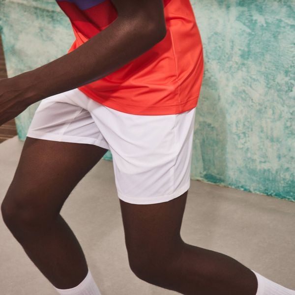  Lacoste SPORT x Novak Djokovic Lightweight Stretch Shorts - White 