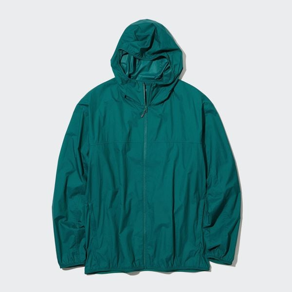  Uniqlo Pocketable UV Protection Parka - Green 