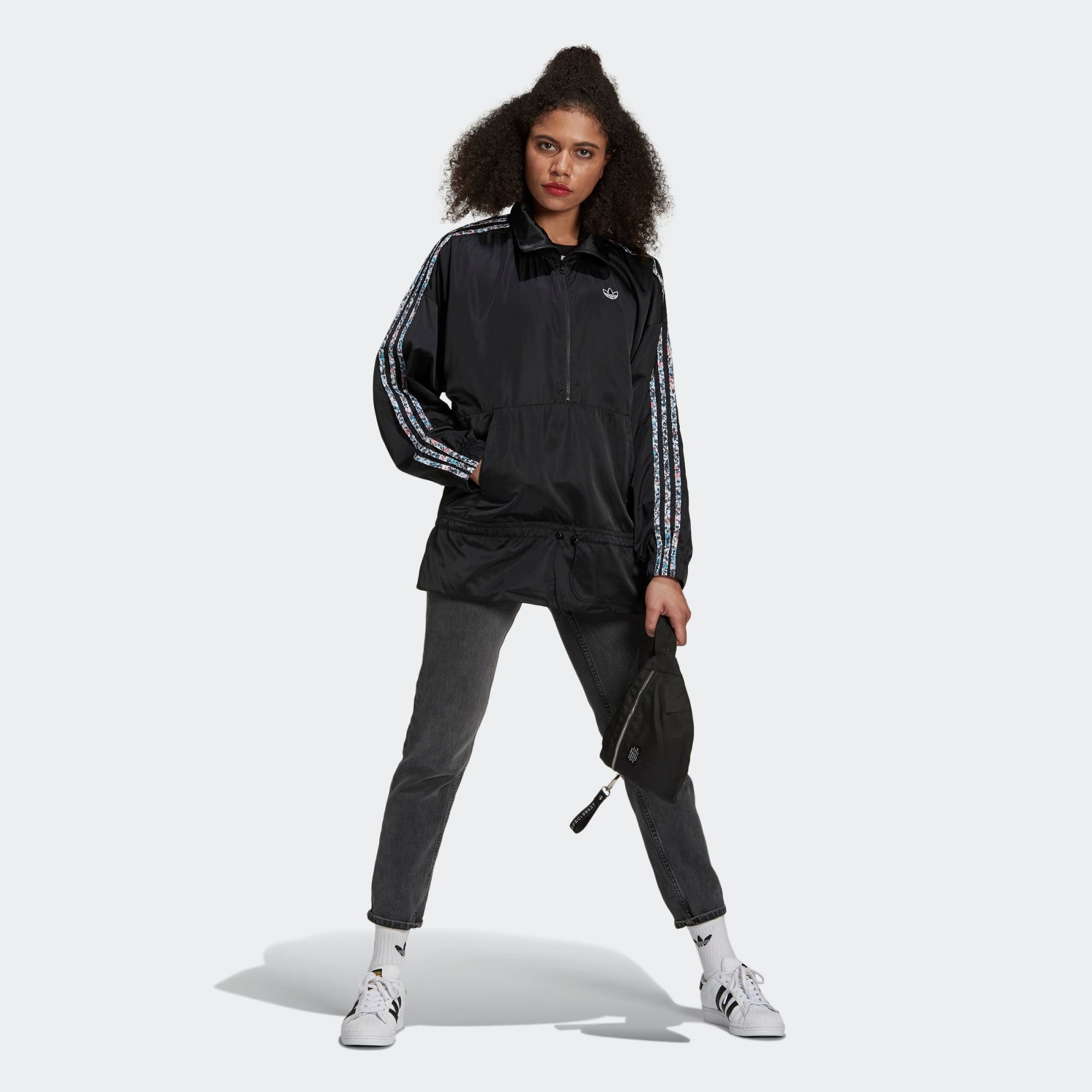 adidas Half-Zip Windbreaker - Black – Online Sneaker Store