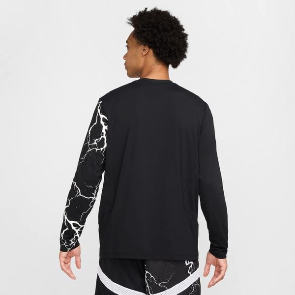  Nike DRI-FIT Ja Morant Basketball Long Sleeve T-Shirt - Black 