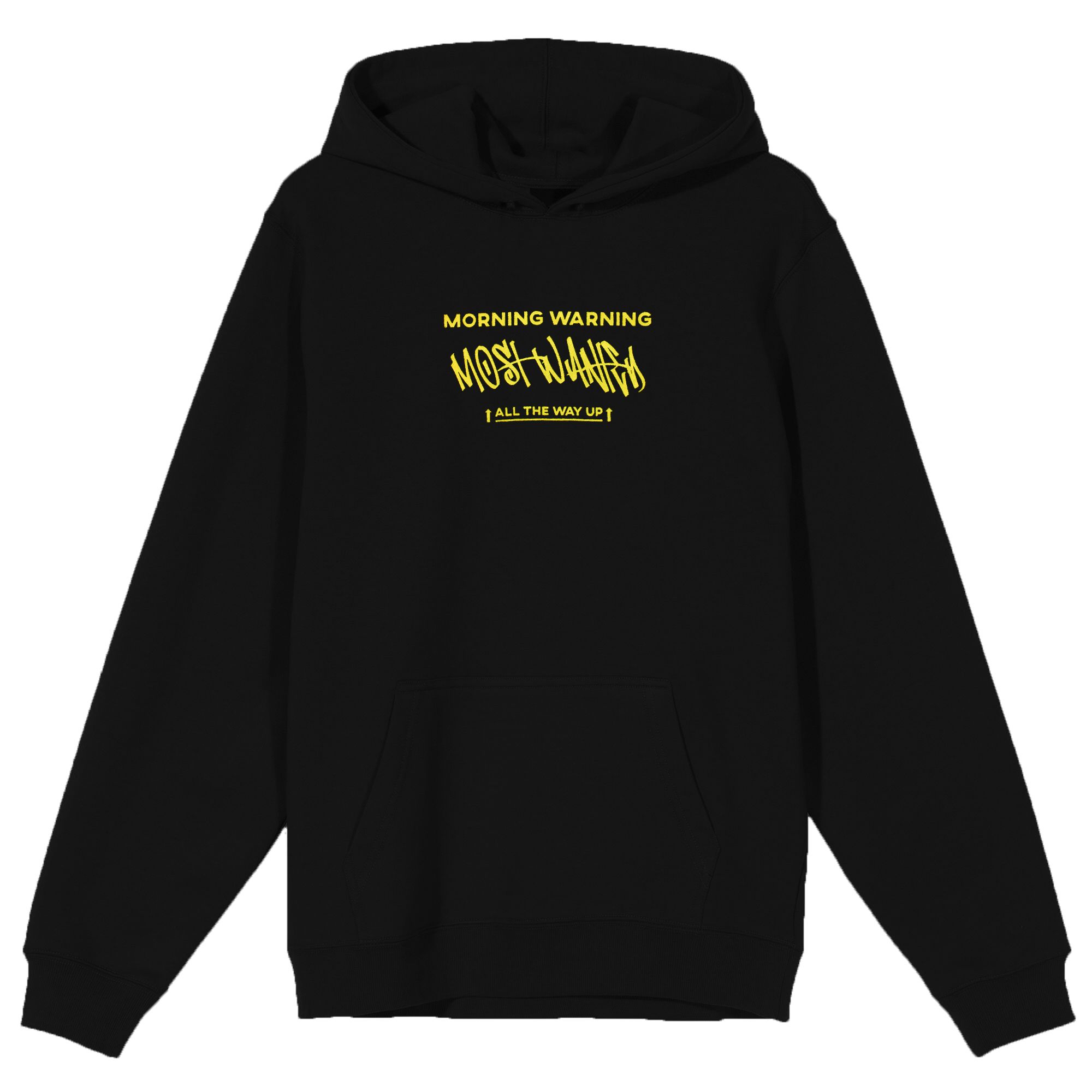  Most Wanted Basic Hoodie - Black 