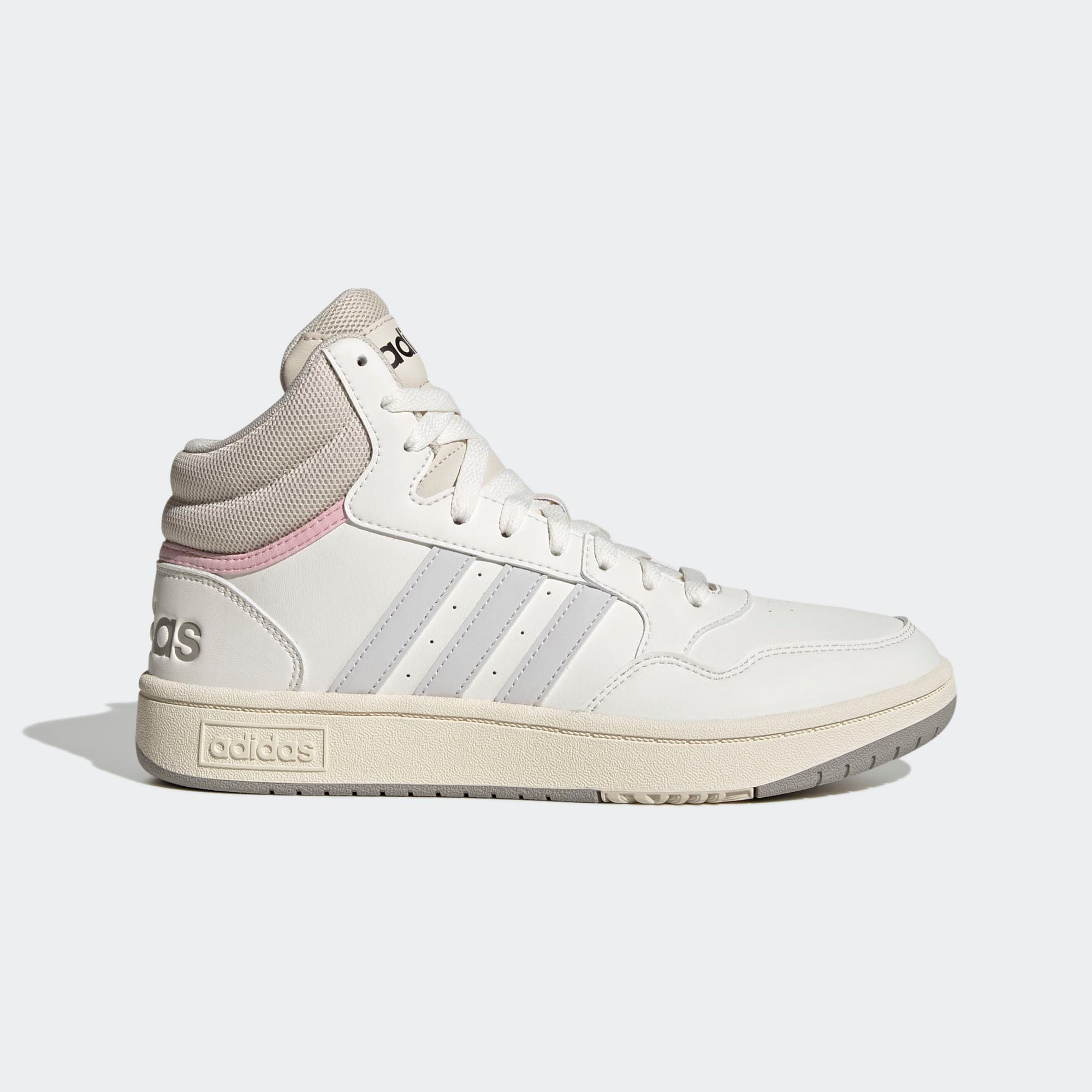  adidas Hoops 3.0 Mid Classic - Cloud White / Dash Grey 