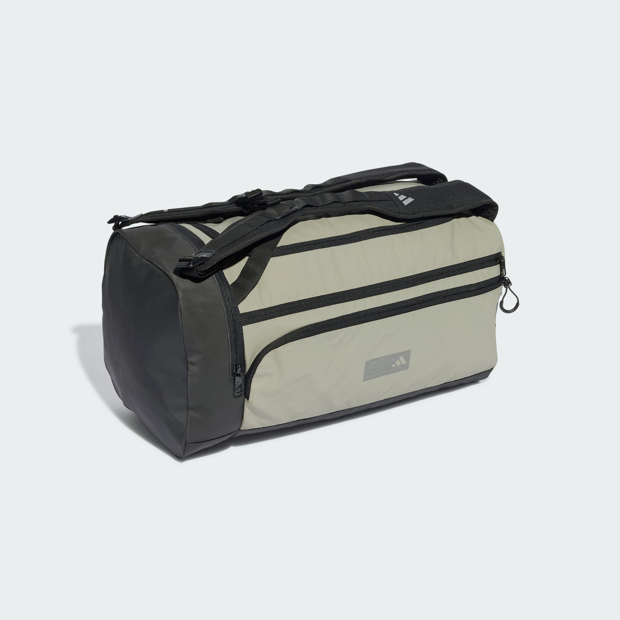  adidas Hybrid Duffel Bag - Silver Pebble 