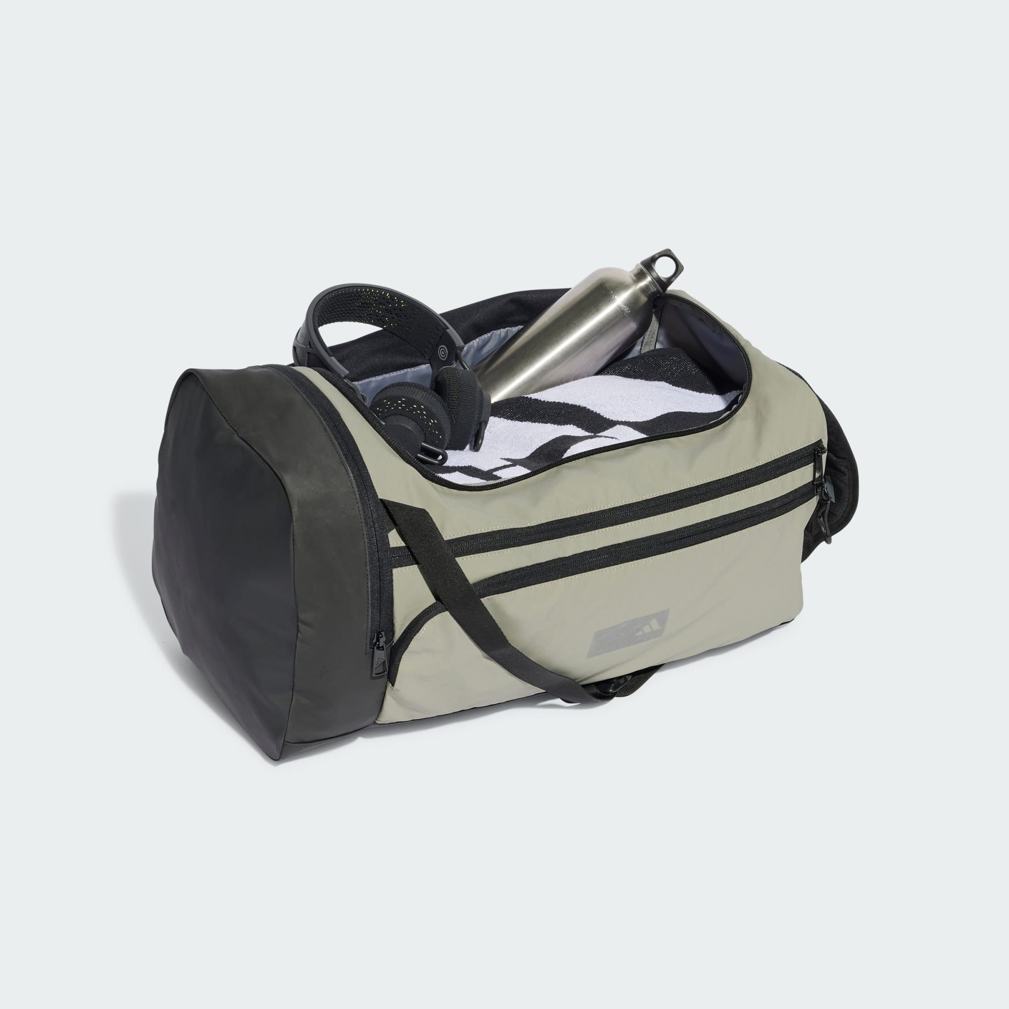  adidas Hybrid Duffel Bag - Silver Pebble 