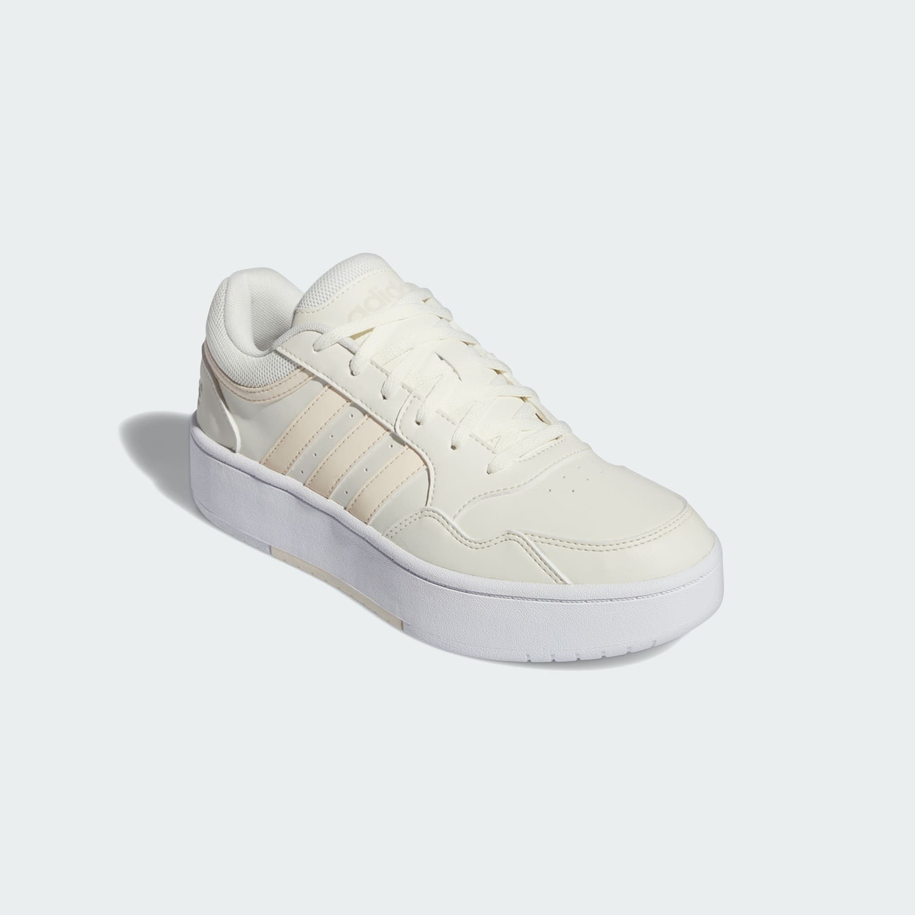  adidas Hoops 3.0 Bold - Ivory / Wonder White 