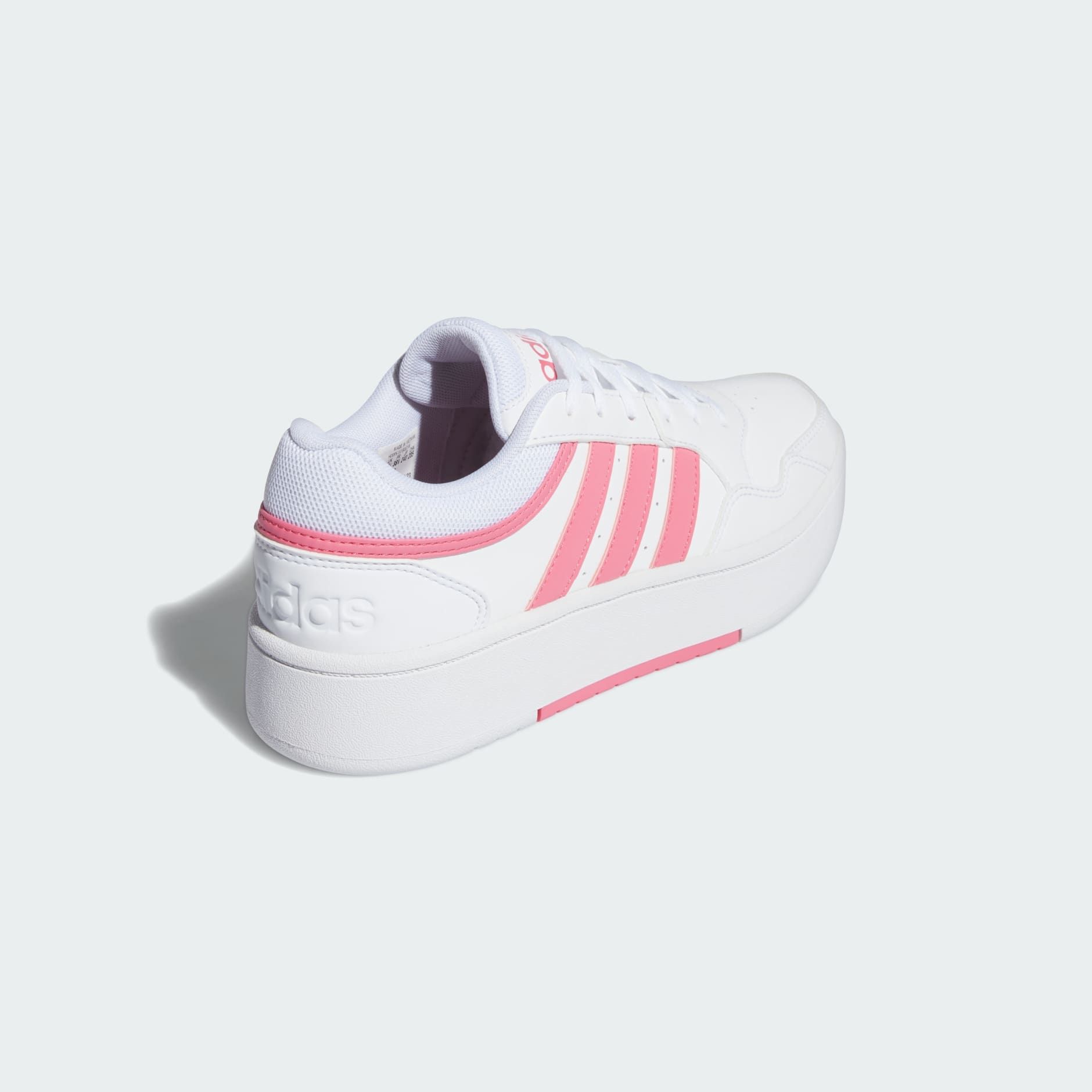  adidas Hoops 3.0 Bold - White / Pink Fusion 