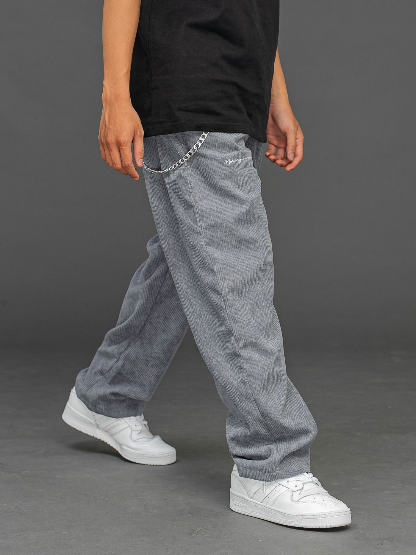  Corduroy Pants - Gray 