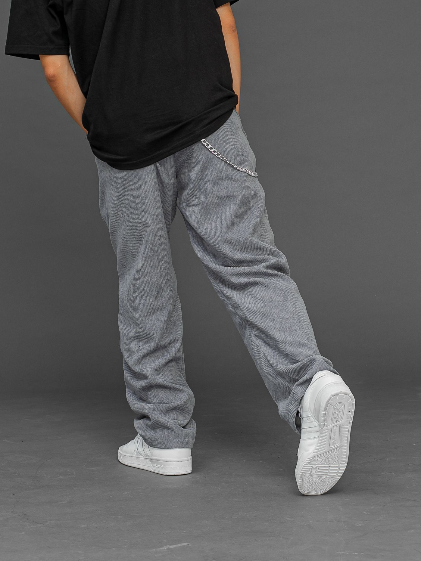  Corduroy Pants - Gray 