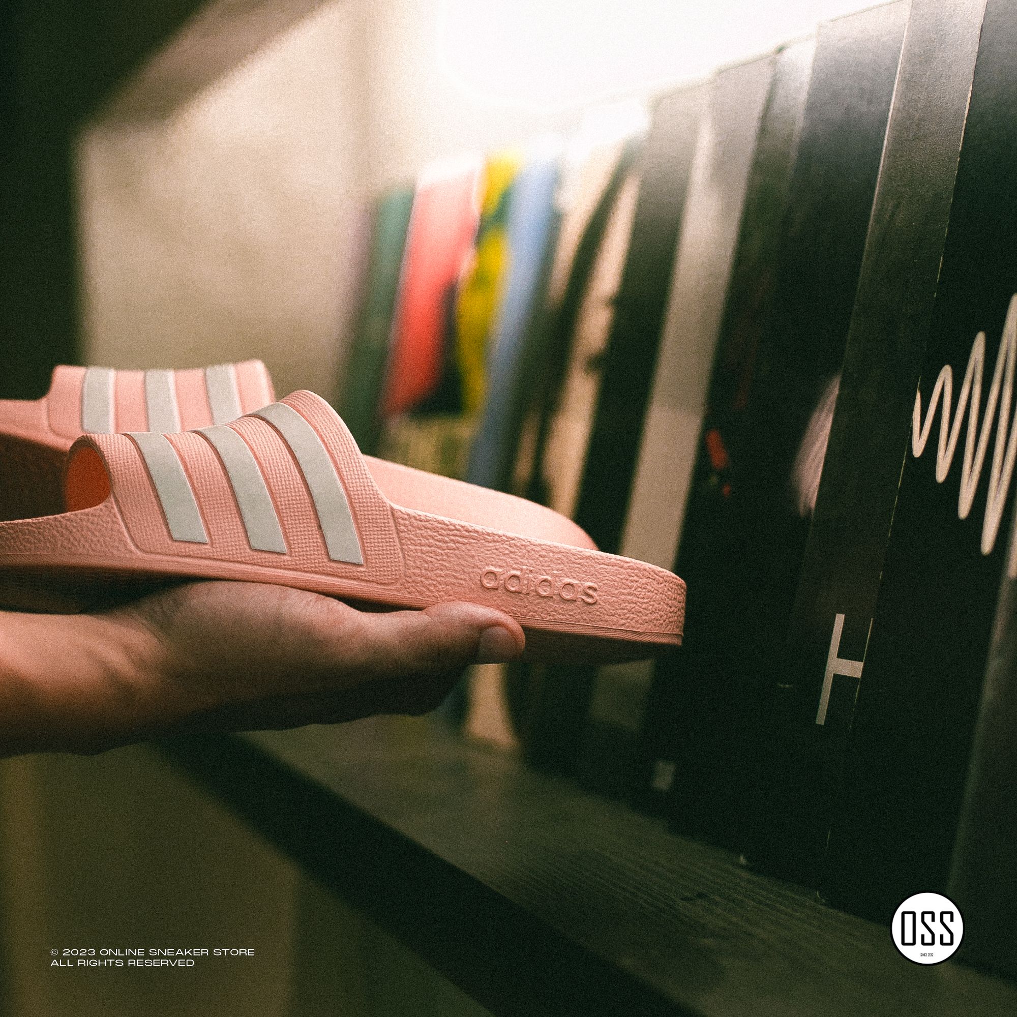  adidas Adilette Aqua - Vapour Pink 