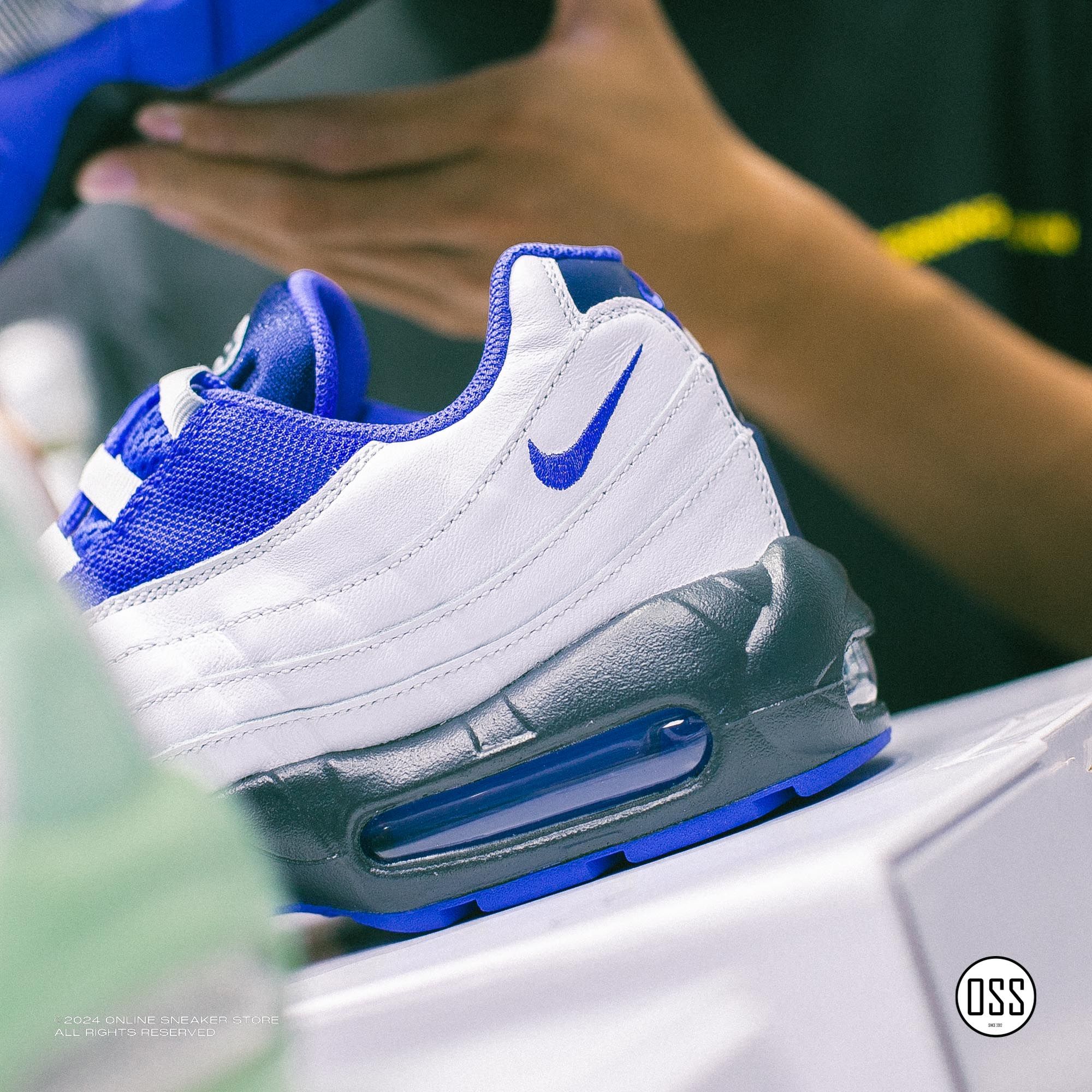  Nike Air Max 95 By You - White / Blue 