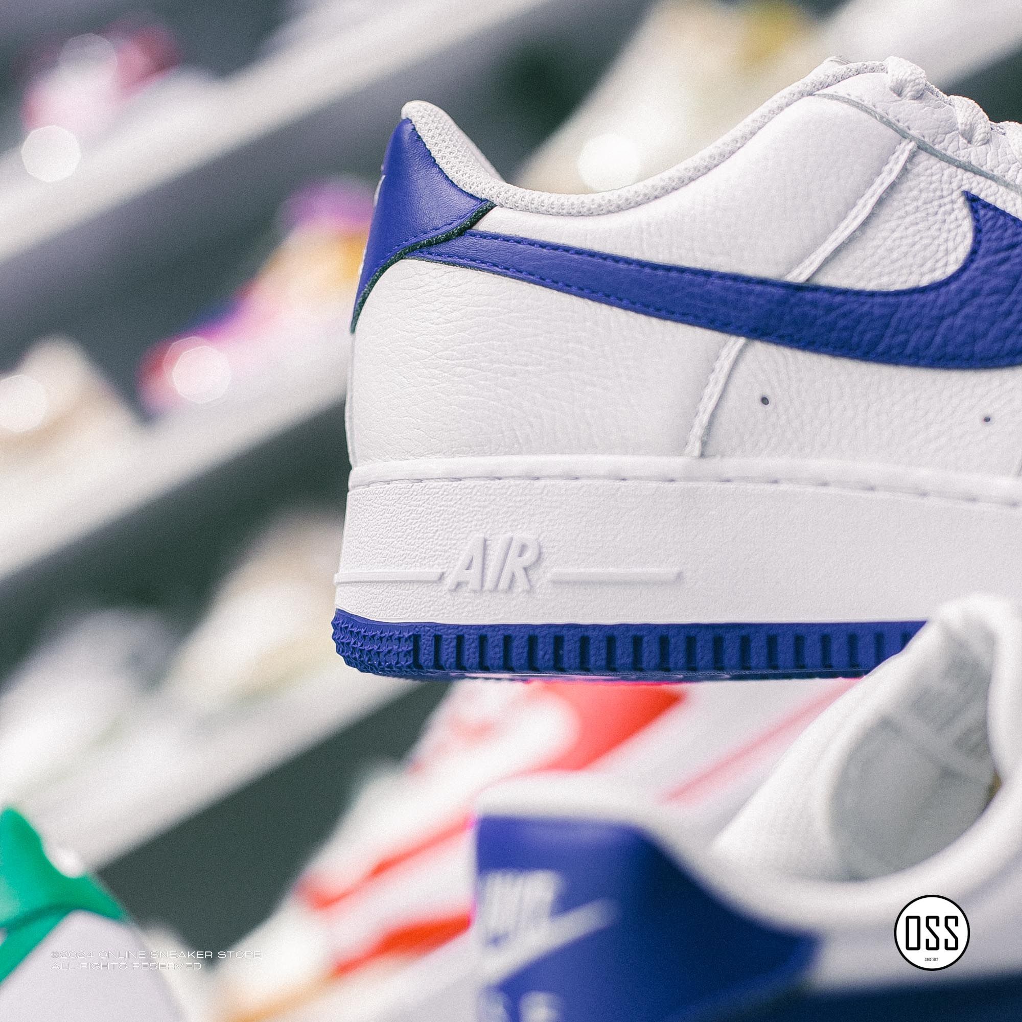  Nike Air Force 1 Low By You - White / Navy 