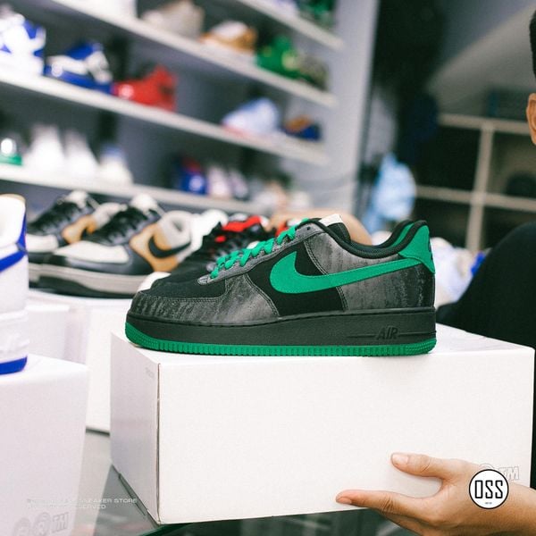  Nike Air Force 1 Low By You - Black / Green 