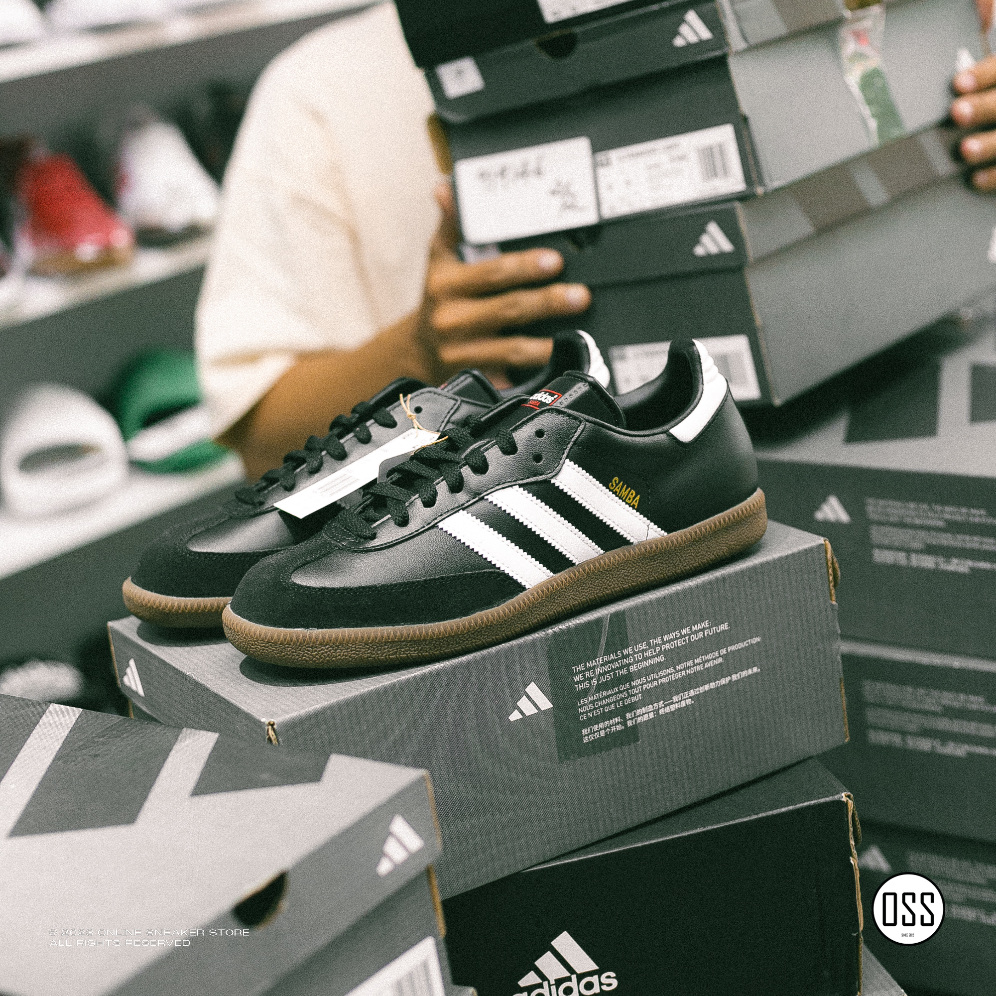 adidas Samba Leather - Black – Online Sneaker Store