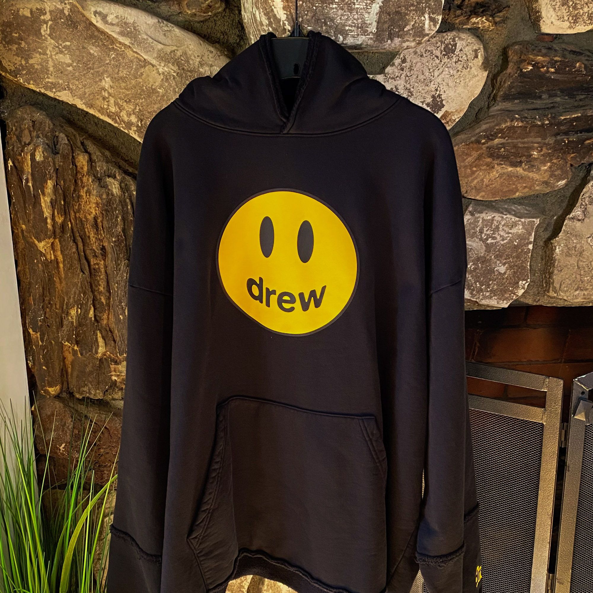  Drew House Deconstructed Mascot Hoodie - Black 