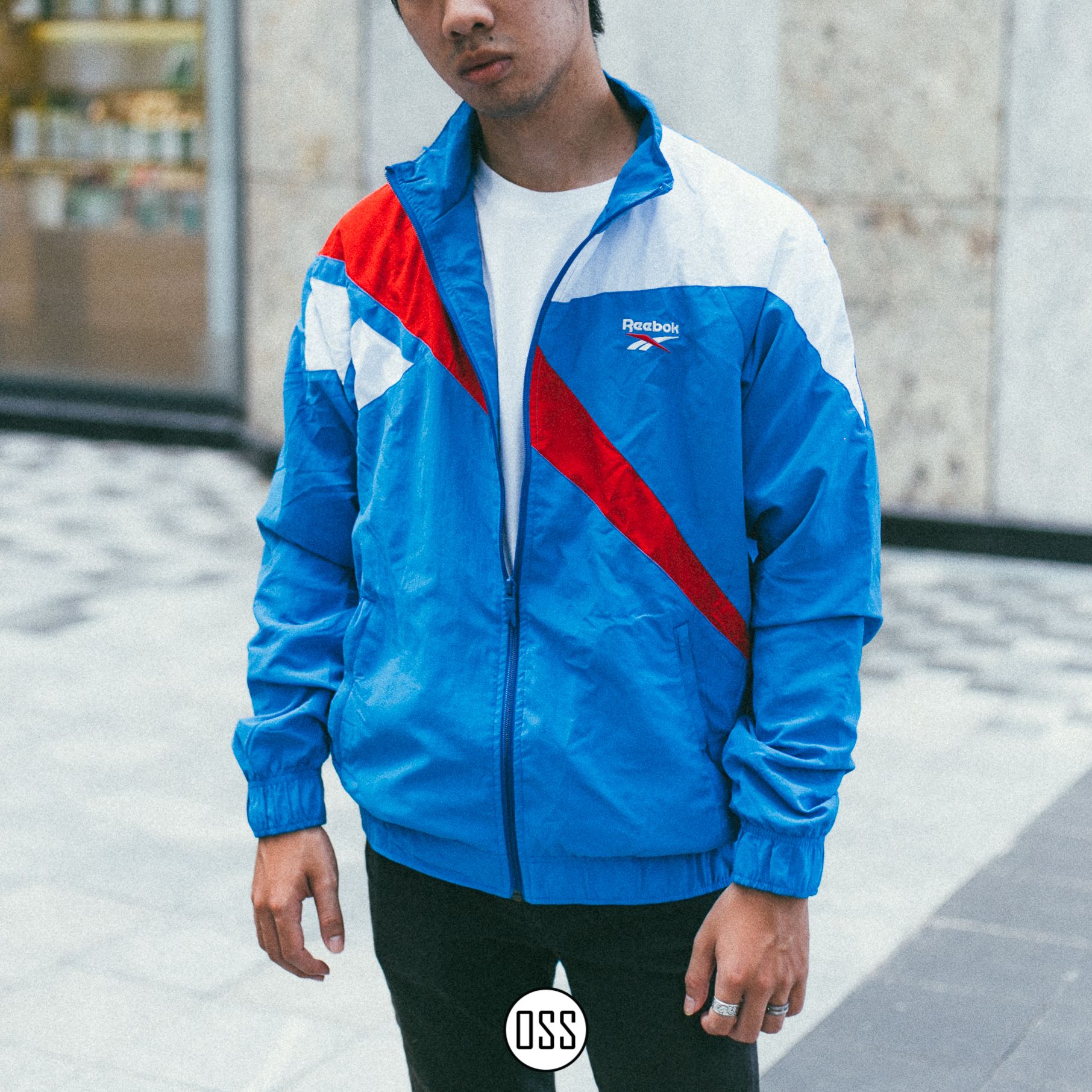  Reebok Classics Vector Track Jacket - Blue 