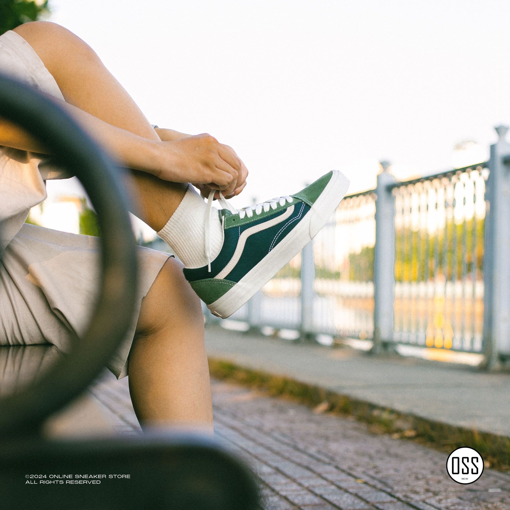  Vans Old Skool - Dark Green 