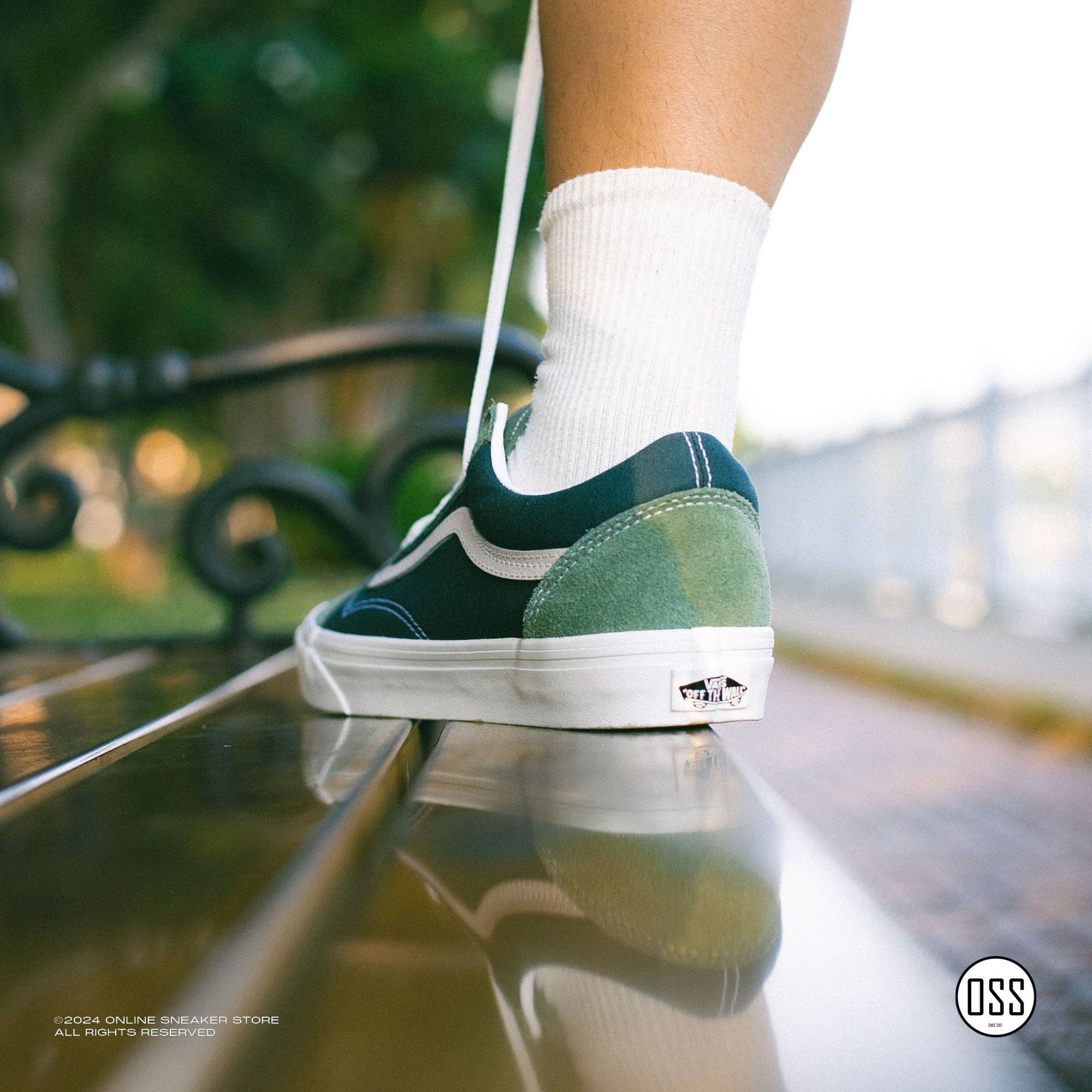  Vans Old Skool - Dark Green 