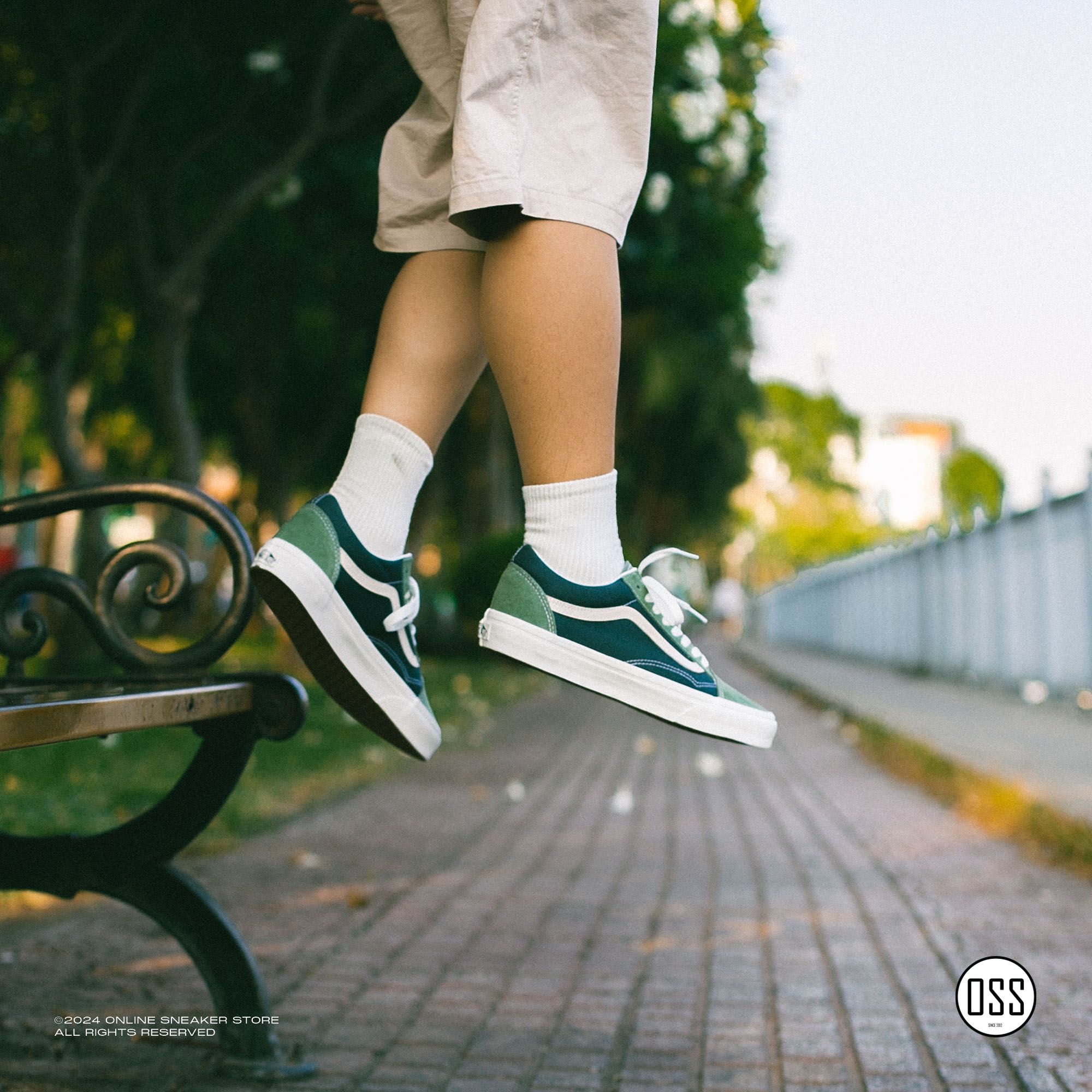  Vans Old Skool - Dark Green 