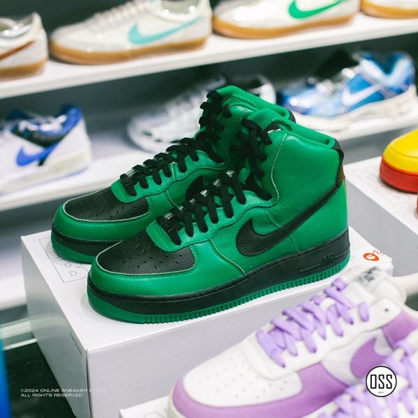  Nike Air Force 1 High By You - Green / Black 