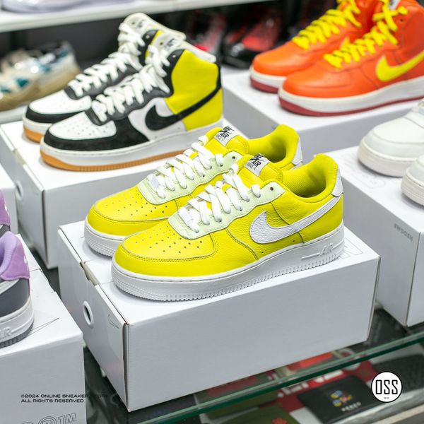  Nike Air Force 1 Low By You - Yellow / White 