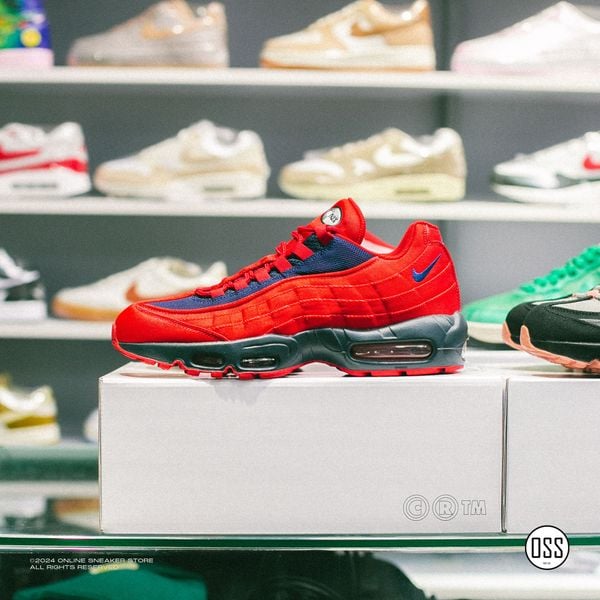  Nike Air Max 95 By You - Red / Black 