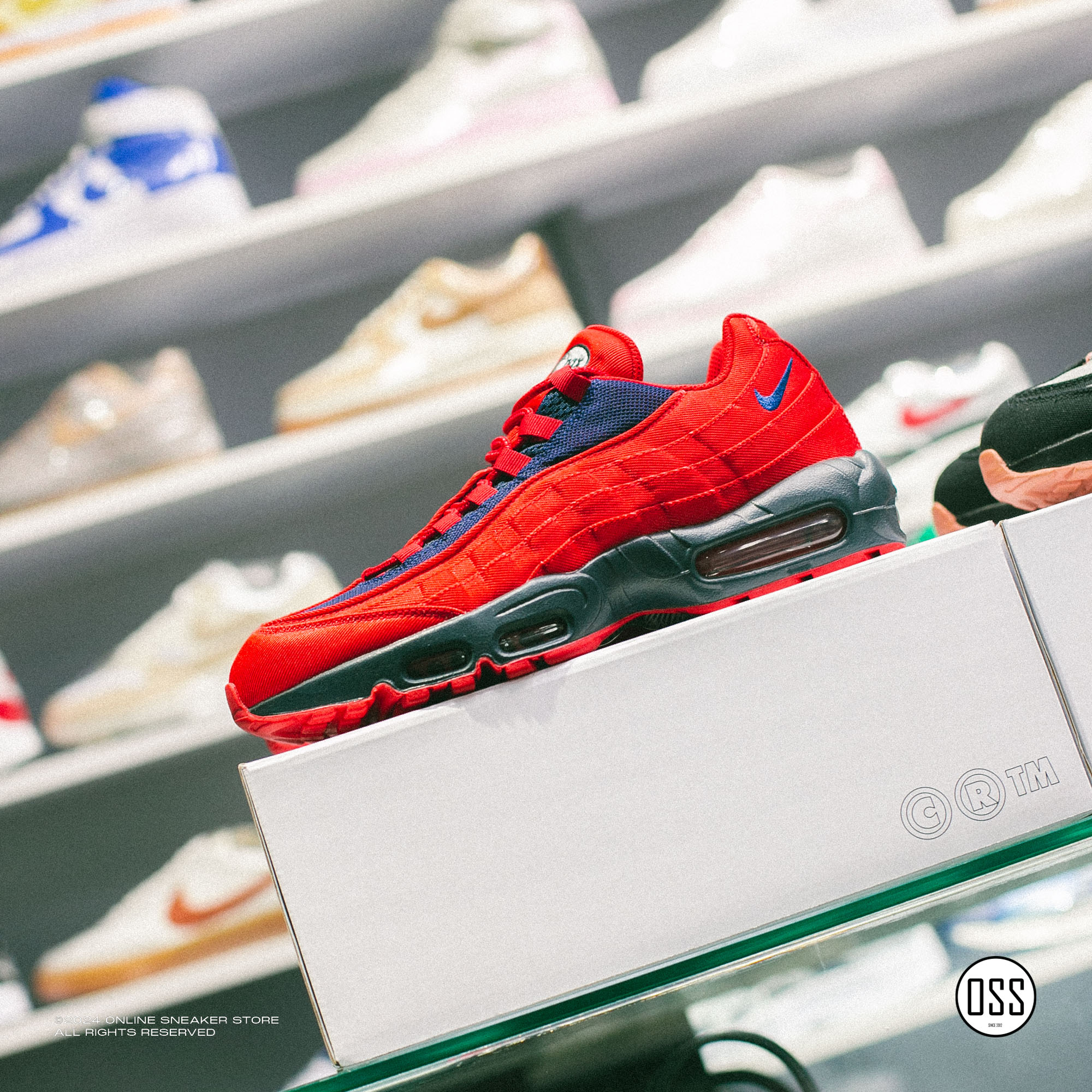 Nike Air Max 95 By You Red Black – Online Sneaker Store