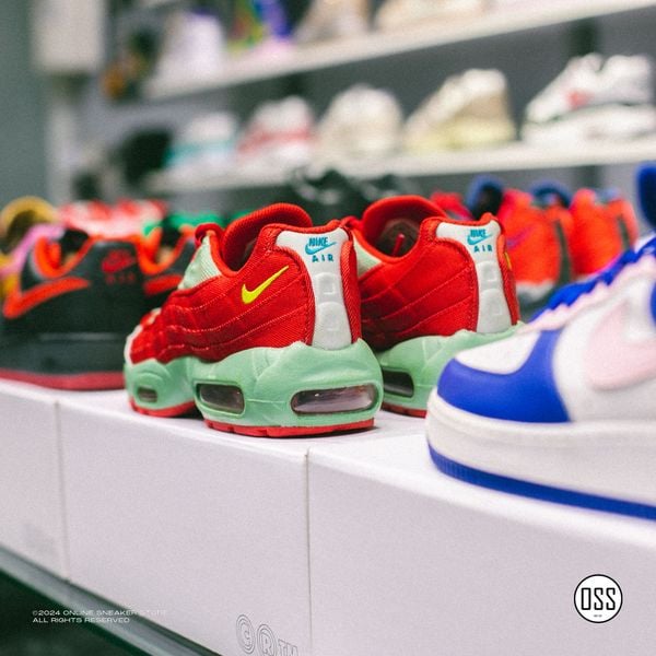 Nike Air Max 95 By You - Red / Mint 
