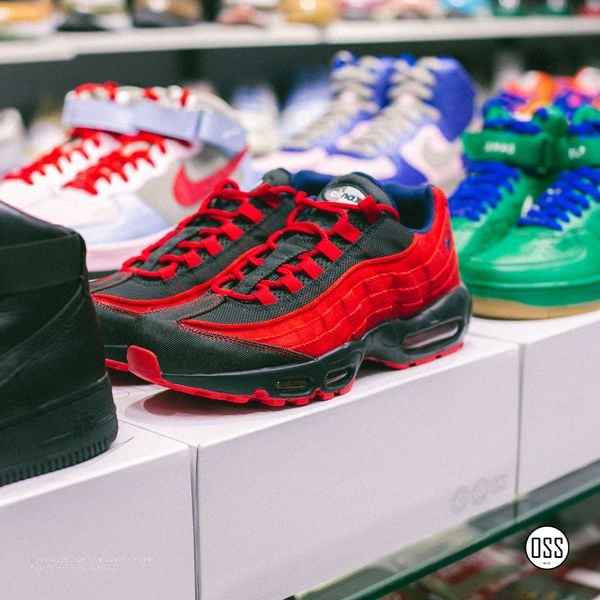  Nike Air Max 95 By You - Red / Navy 