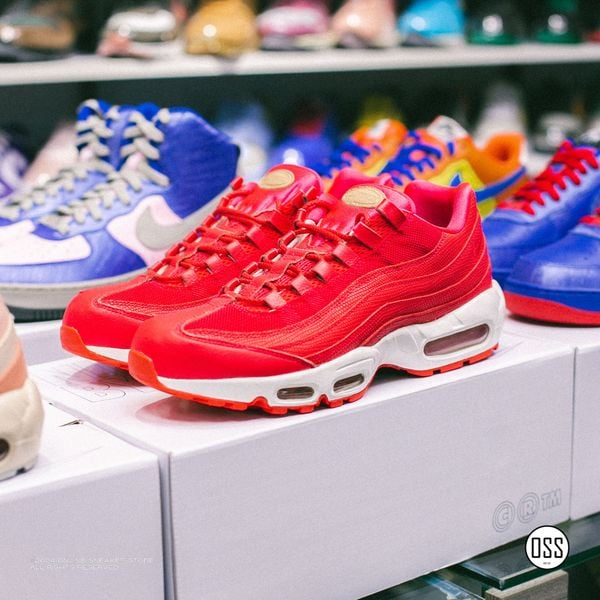 Nike Air Max 95 By You - Red / White 