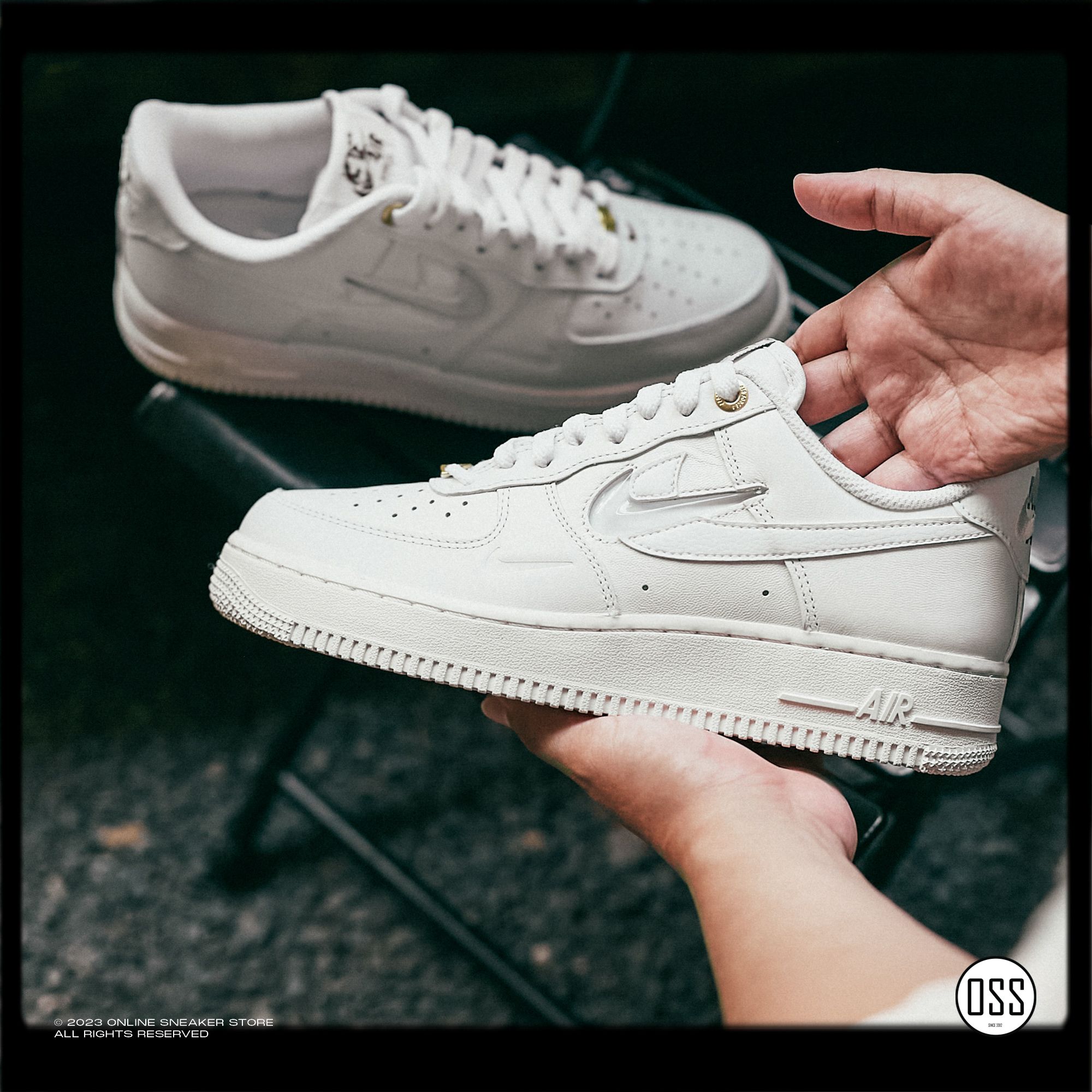  Nike Air Force 1 '07 Premium - White/ Sail 