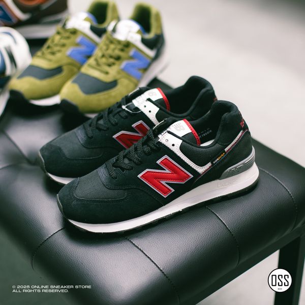  New Balance 574 - Black / Red 