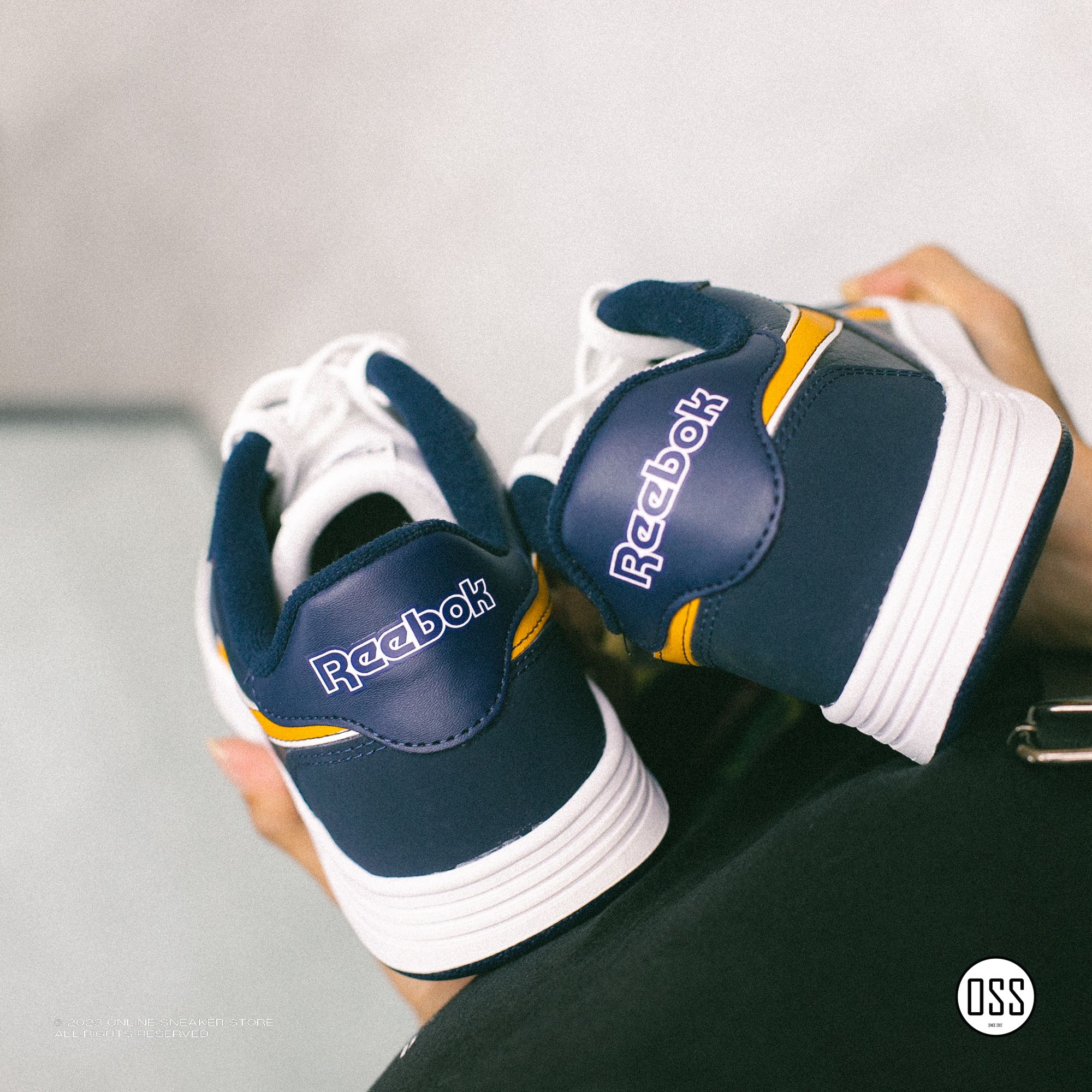  Reebok Court Advance - Midnight Navy / Yellow 