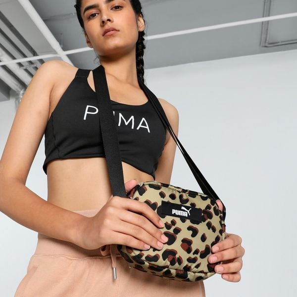  Puma Core Pop Crossbody Bag - Leopard 