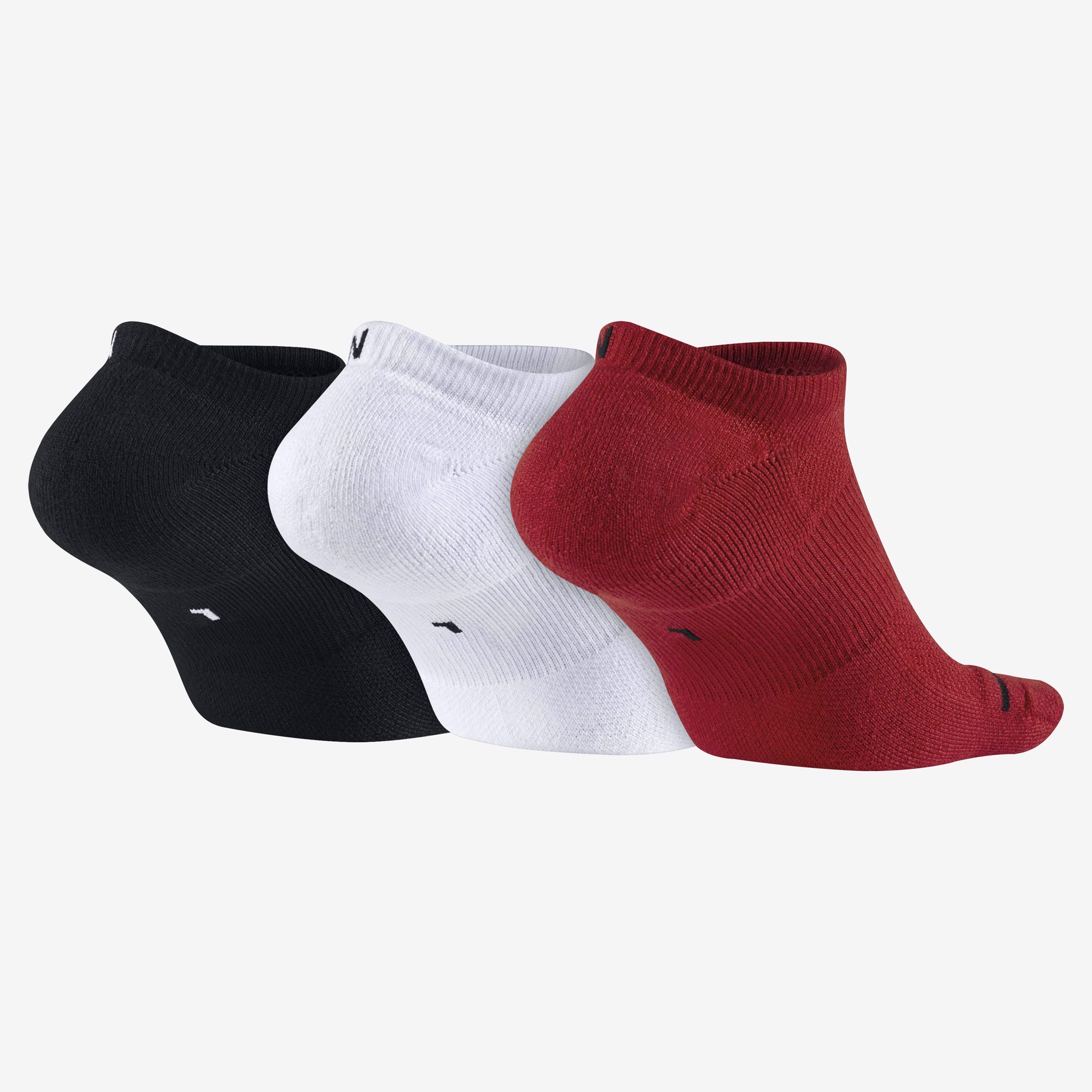 Jordan Everyday Max No-Show Socks (3 Pairs) Multi-Color