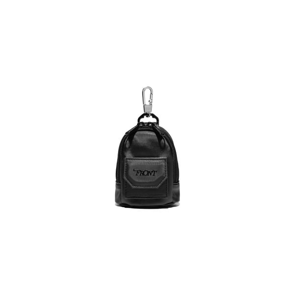  FRONT The Knight Backpack Keychain D922 - Black 