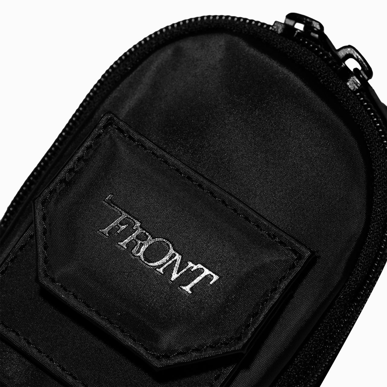  FRONT The Knight Backpack Keychain D922 - Black 