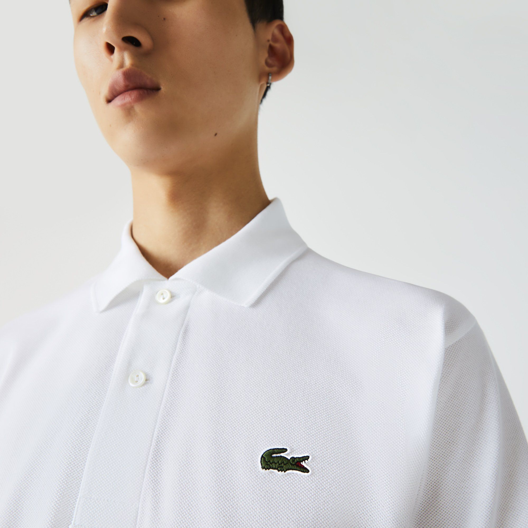  Lacoste Classic Fit L.12.12 Polo - White 