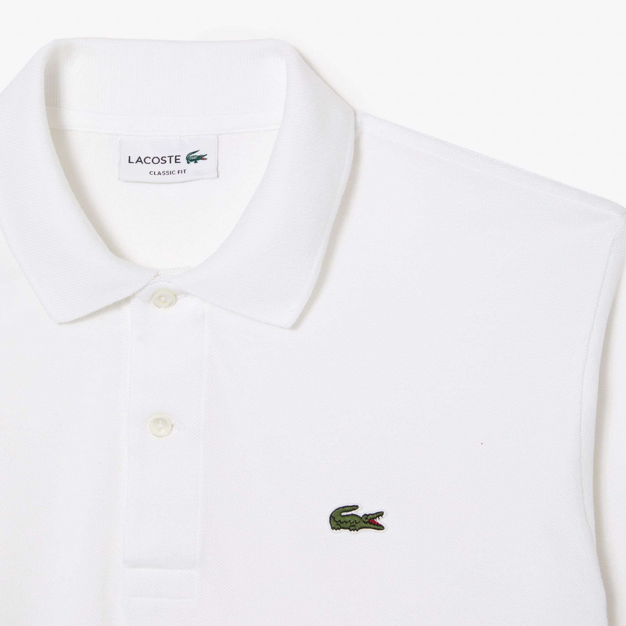  Lacoste Classic Fit L.12.12 Polo - White 