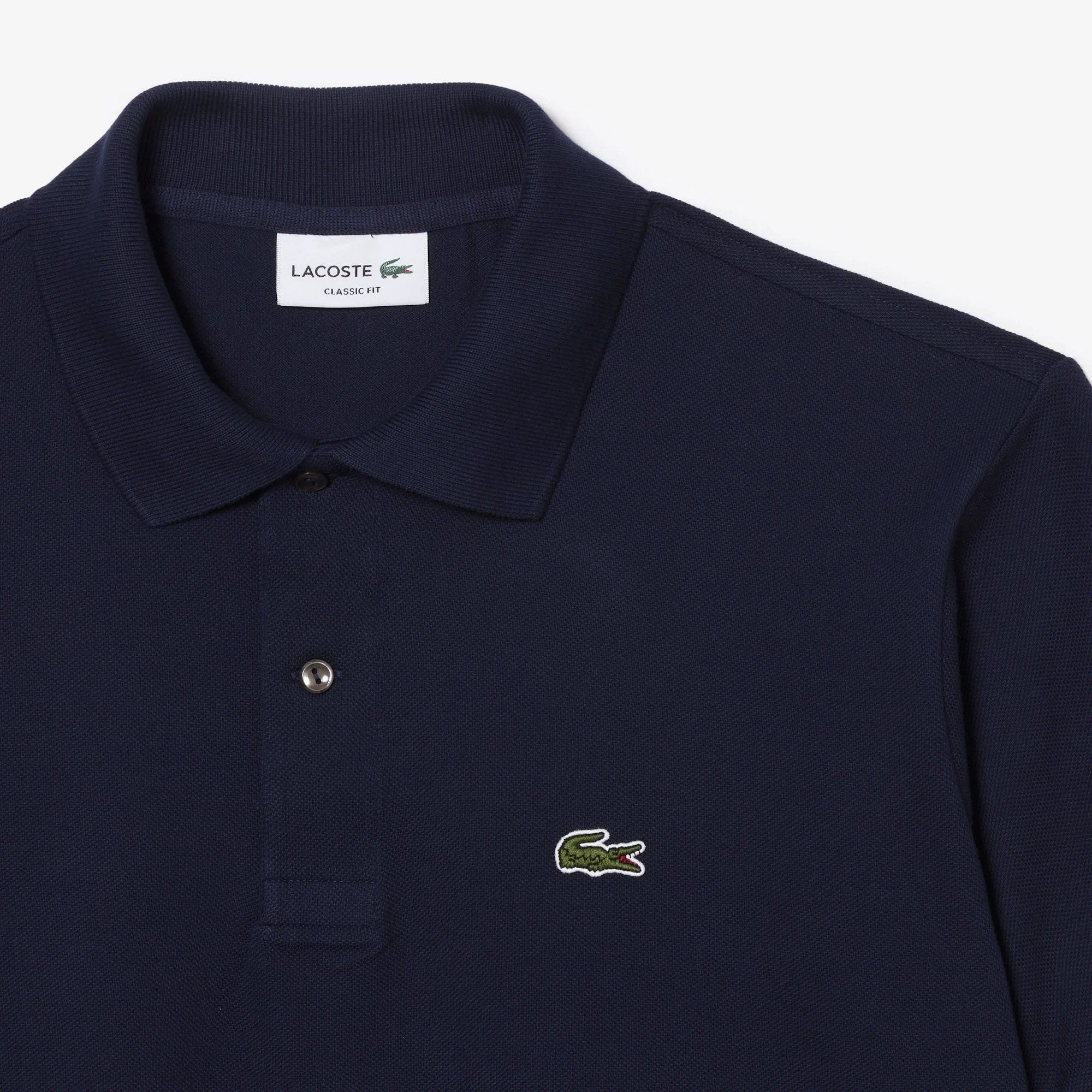  Lacoste Classic Fit L.12.12 Polo Shirt - Navy Blue 