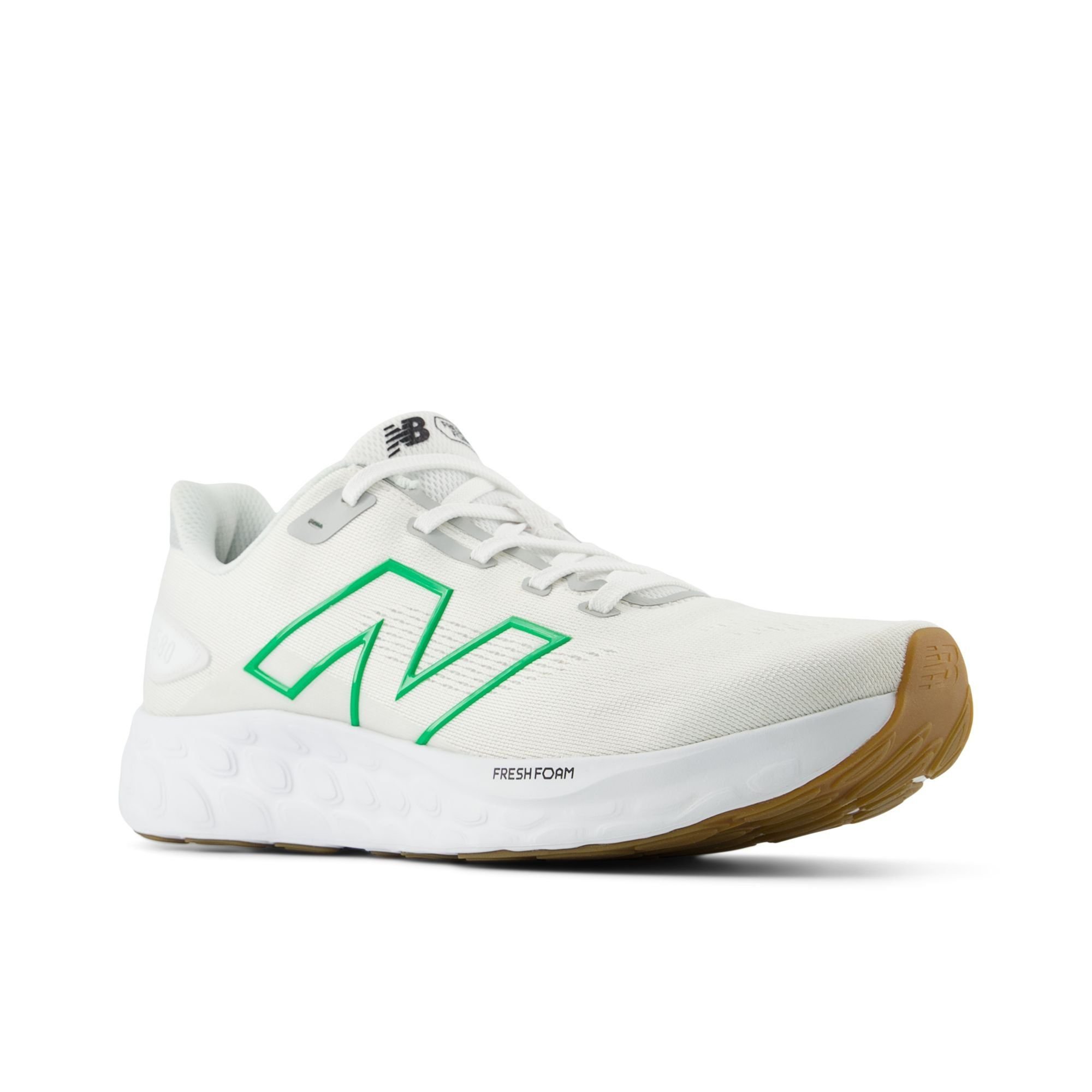  New Balance Fresh Foam 680 v8 - White / Kelly Green 