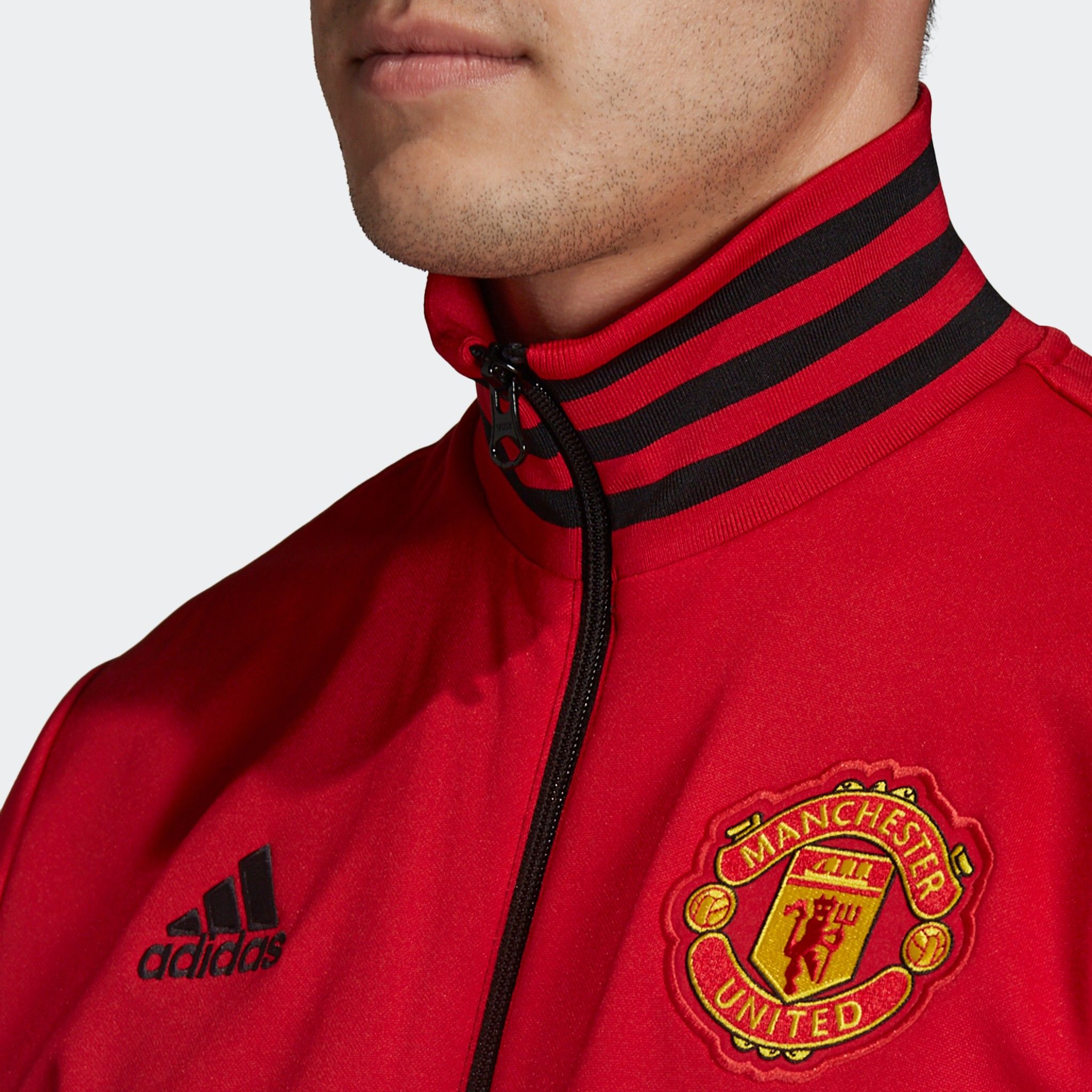 adidas Manchester United 3-Stripes Track Jacket - Hàng ...