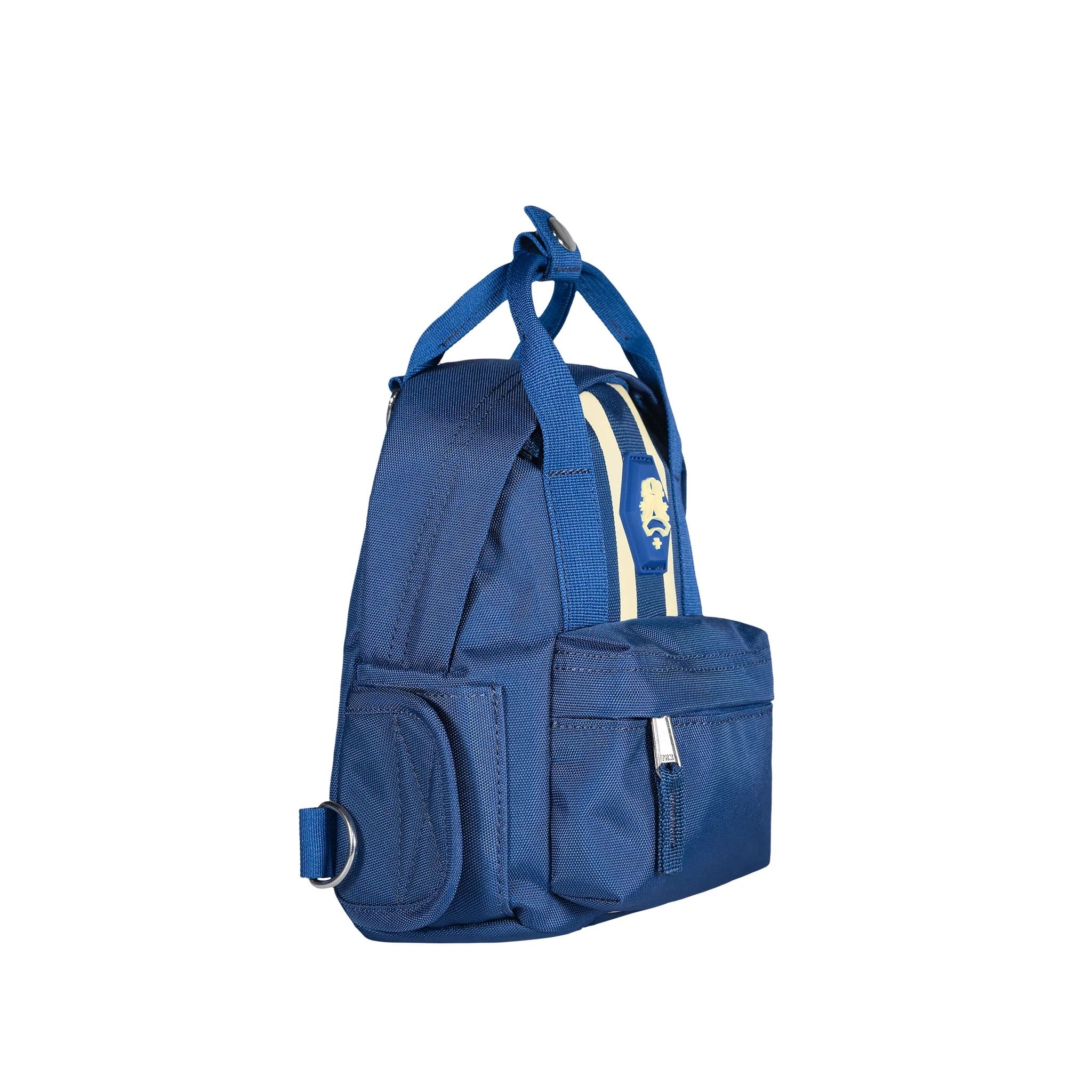  FRONT The Pawn New Wave Mini Backpack D523 - BLUE - S 