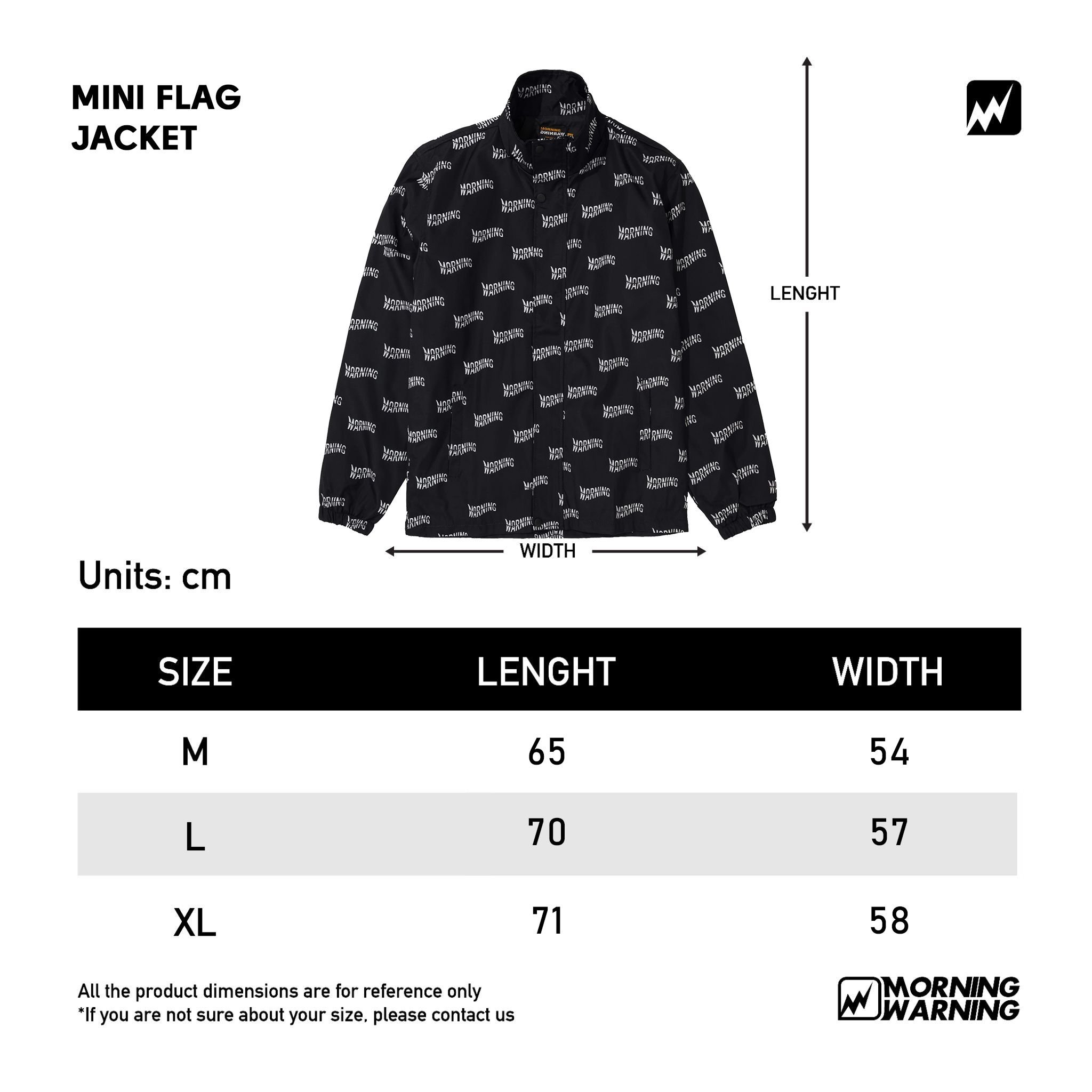  Mini Flag Track Jacket - White 