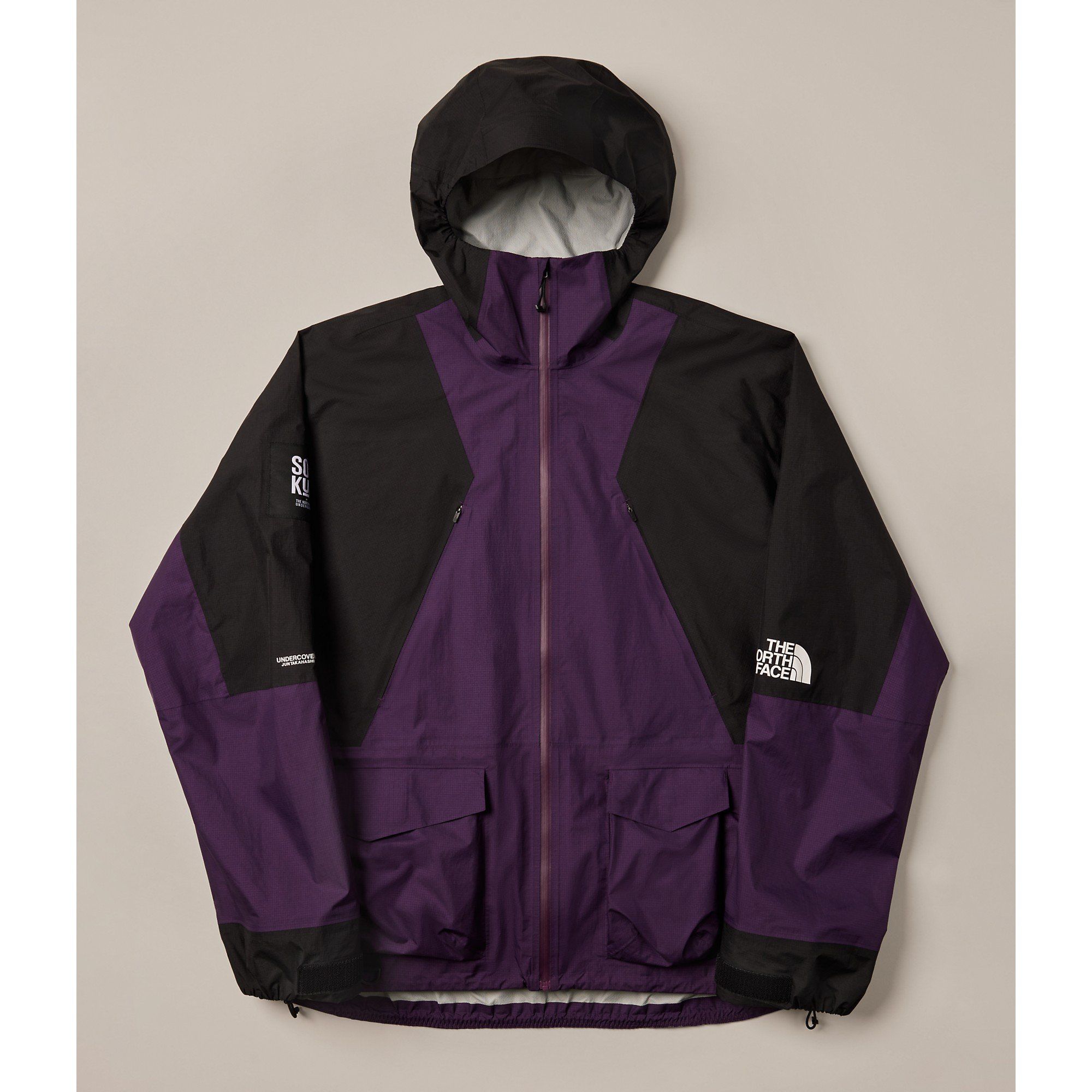  TNF x UNDERCOVER SOUKUU Hike Packable Mountain Light Shell Jacket - Purple 
