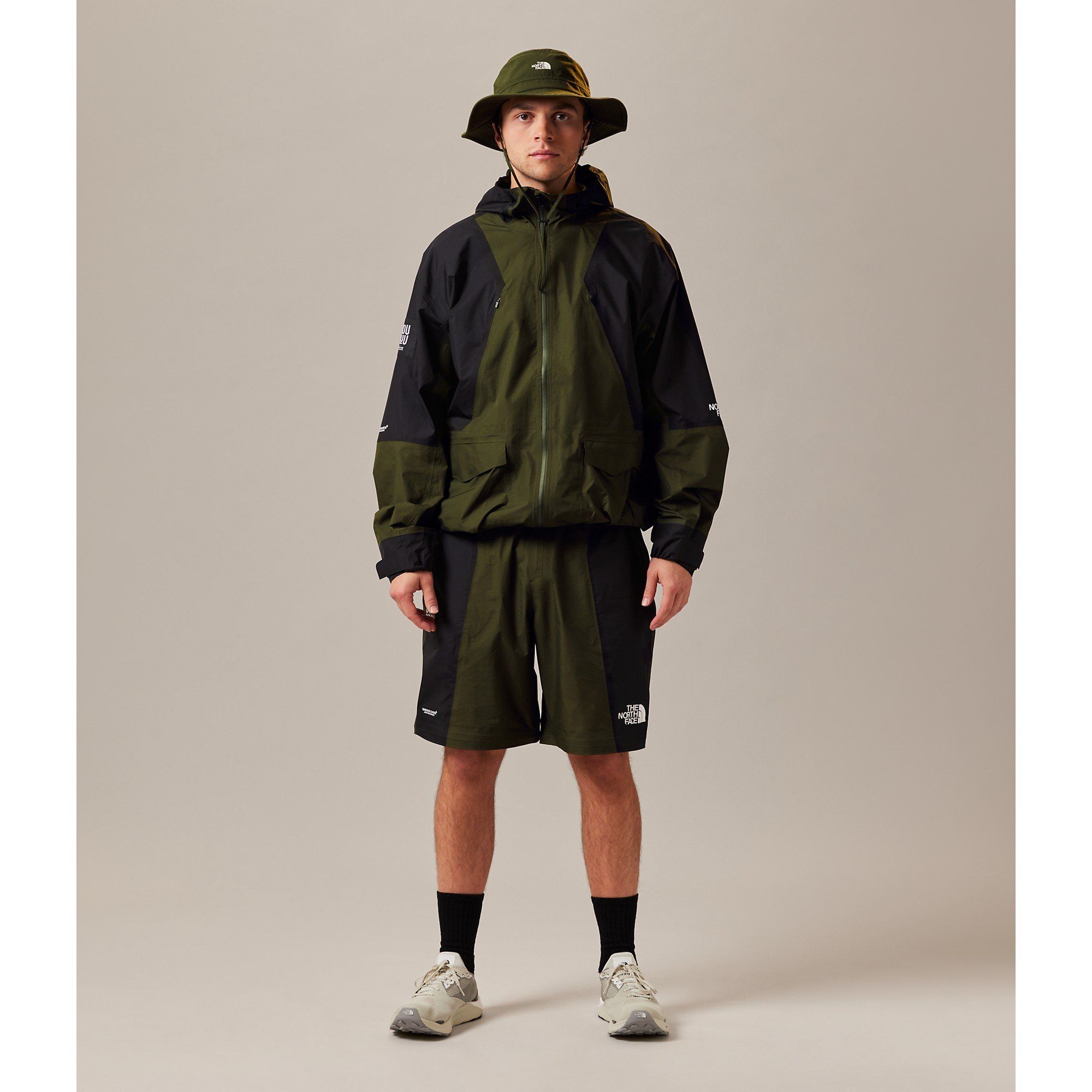  TNF x UNDERCOVER SOUKUU Hike Convertible Shell Pants - Forest Green 