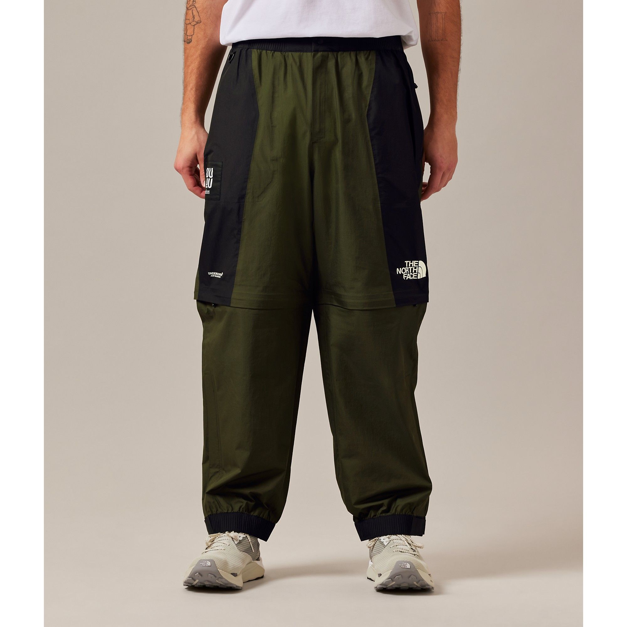  TNF x UNDERCOVER SOUKUU Hike Convertible Shell Pants - Forest Green 