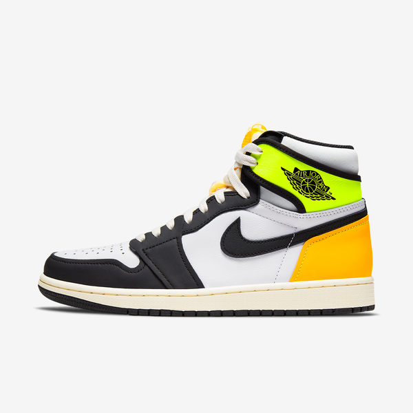  Air Jordan 1 High - Volt/University Gold 