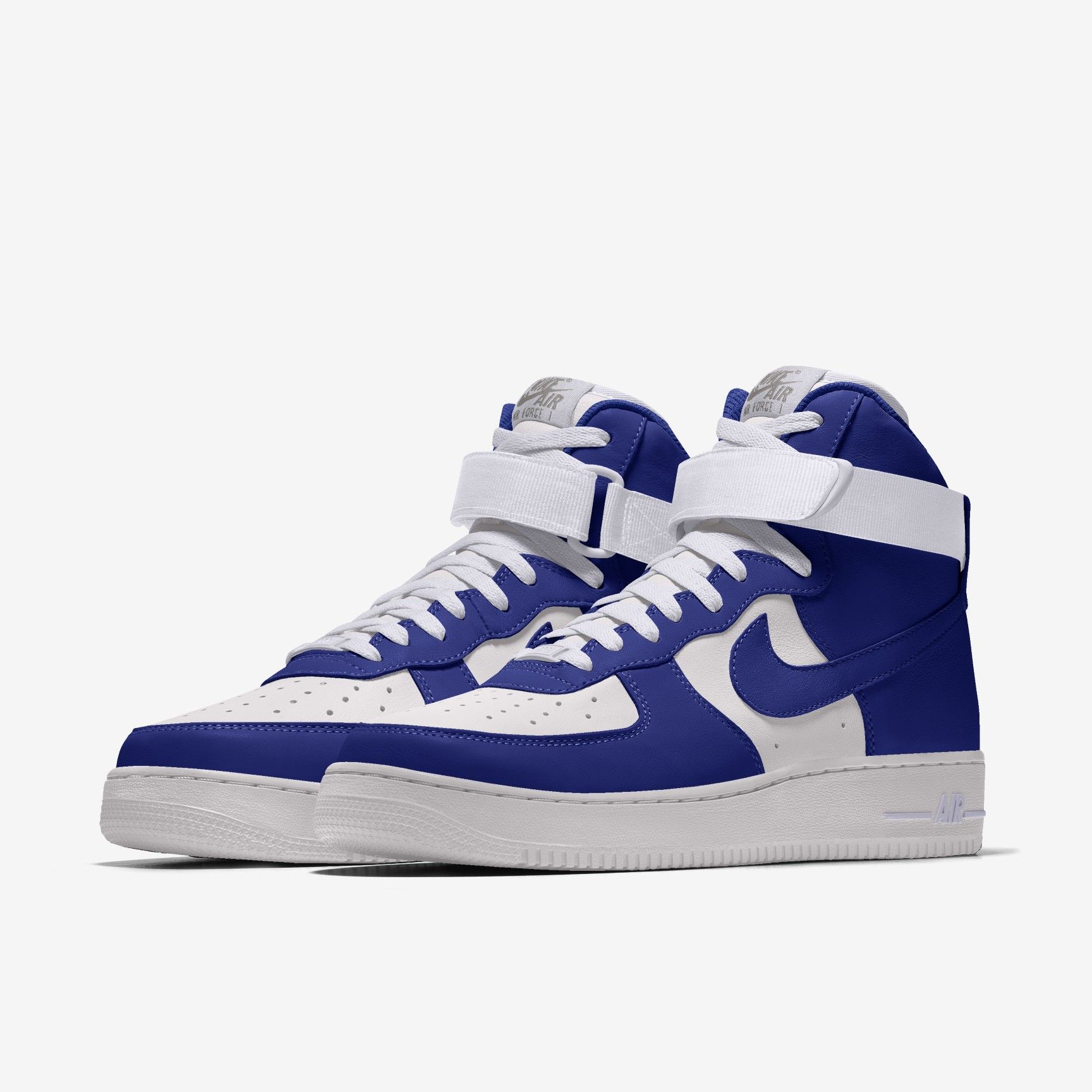  Nike Air Force 1 High By You - Royal Blue 